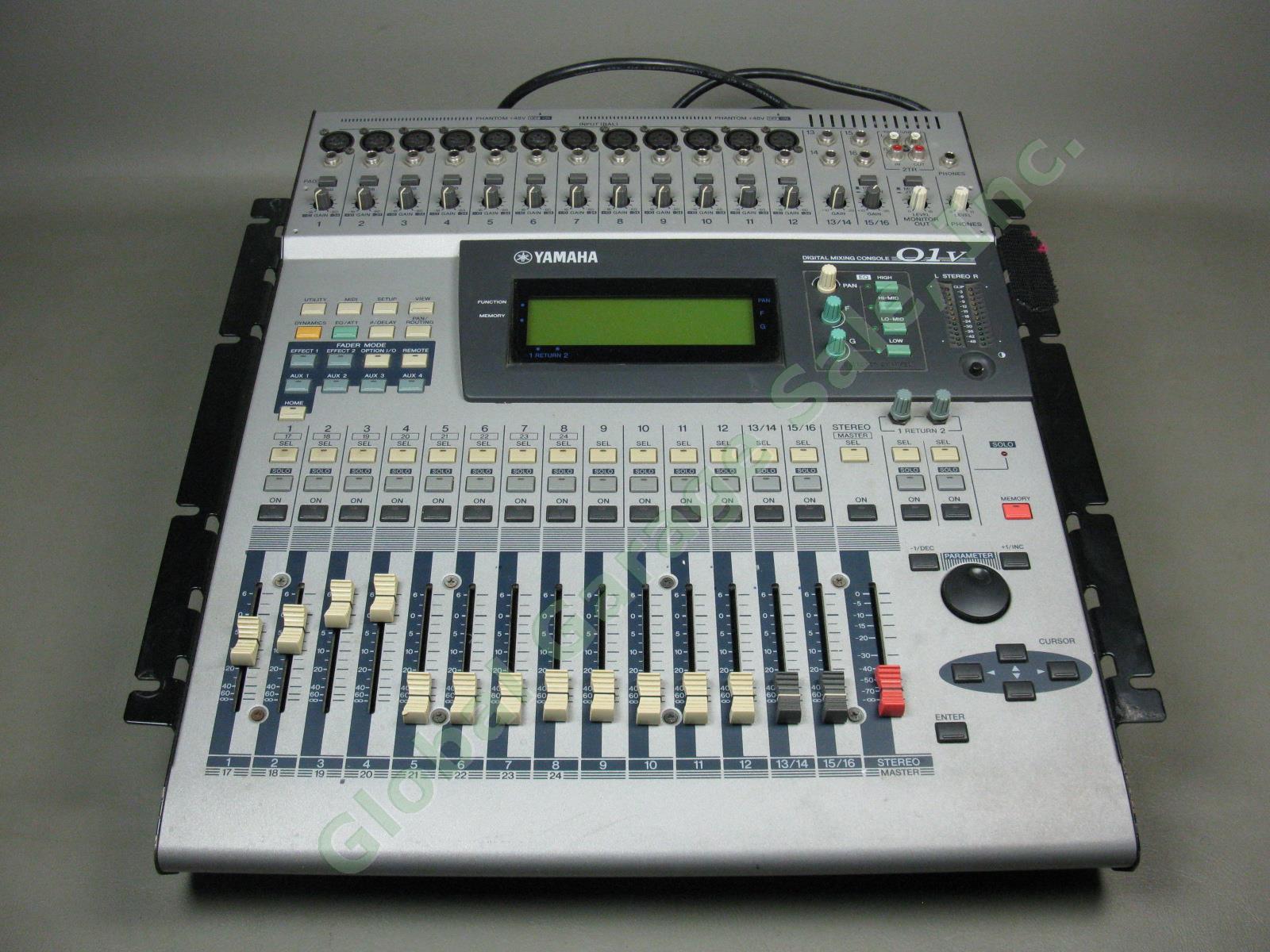 Yamaha 01V 16 24 Channel Digital Mixer Recording Mixing Console MY8AE IO AES/EBU