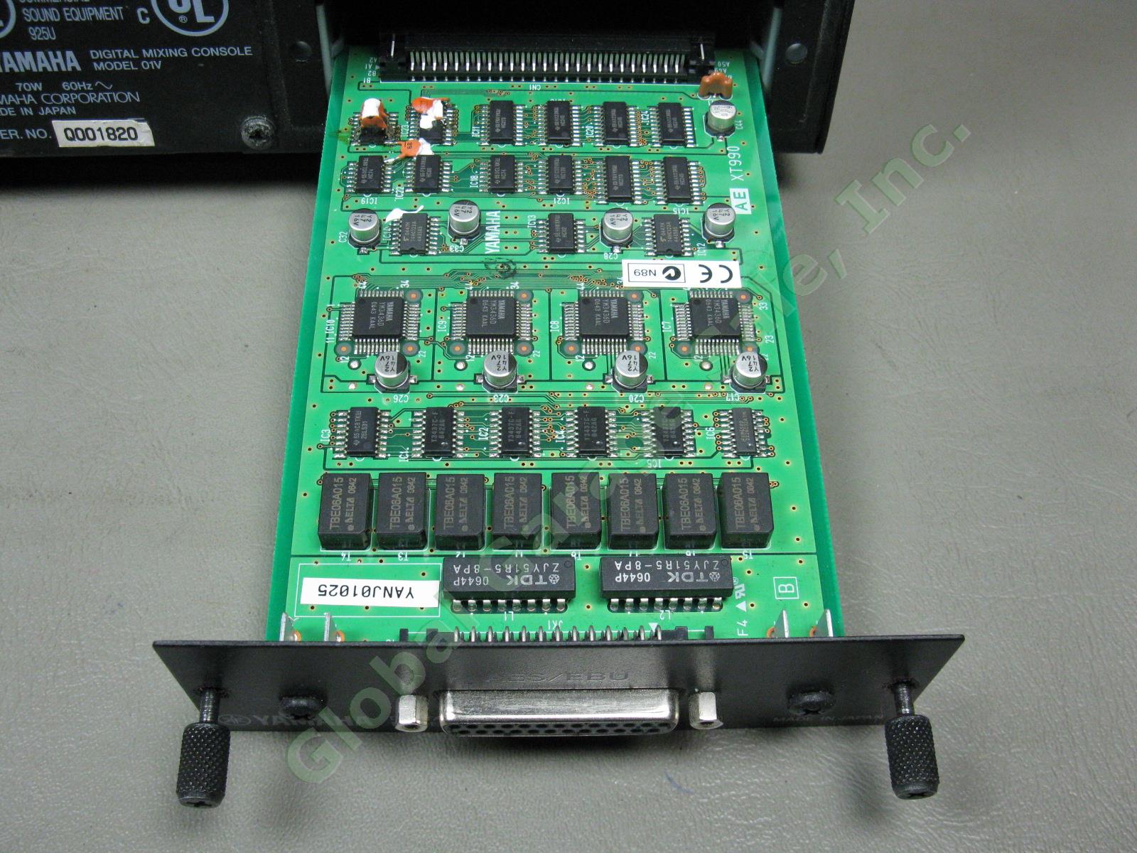Yamaha 01V 16 24 Channel Digital Mixer Recording Mixing Console MY8AE IO AES/EBU 4