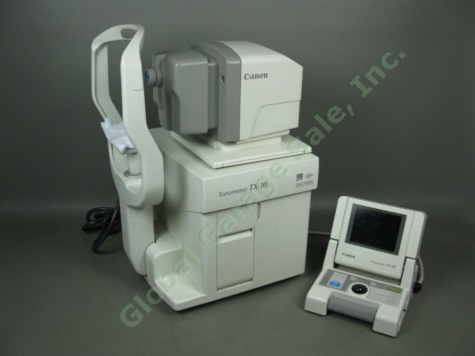 Canon TX-10 Non-Contact Tonometer + External Monitor For Parts/Repair Only As-Is