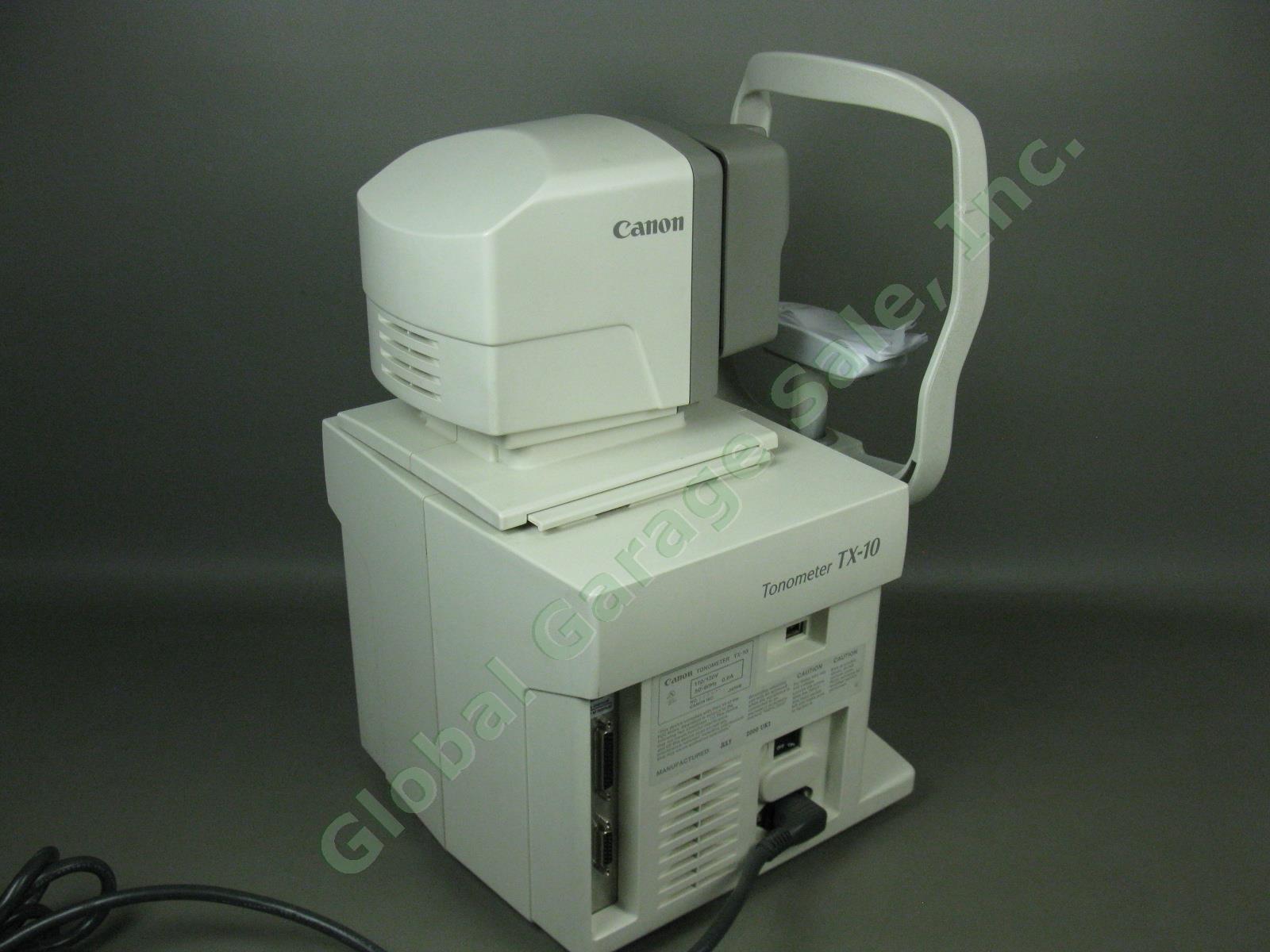 Canon TX-10 Non-Contact Tonometer + External Monitor For Parts/Repair Only As-Is 2