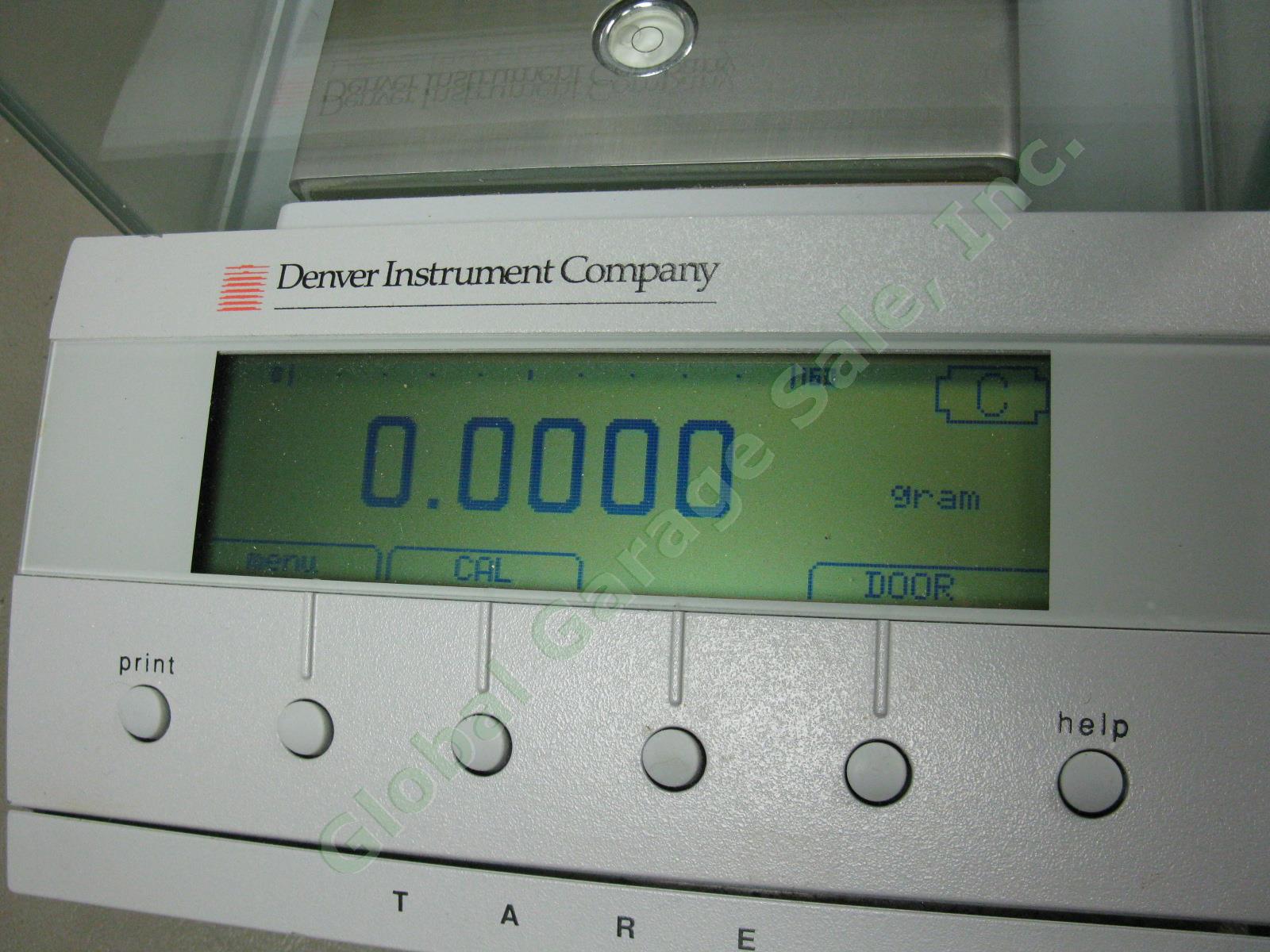Denver Instrument Company Digital Analytical Laboratory Balance Scale Powers On 3
