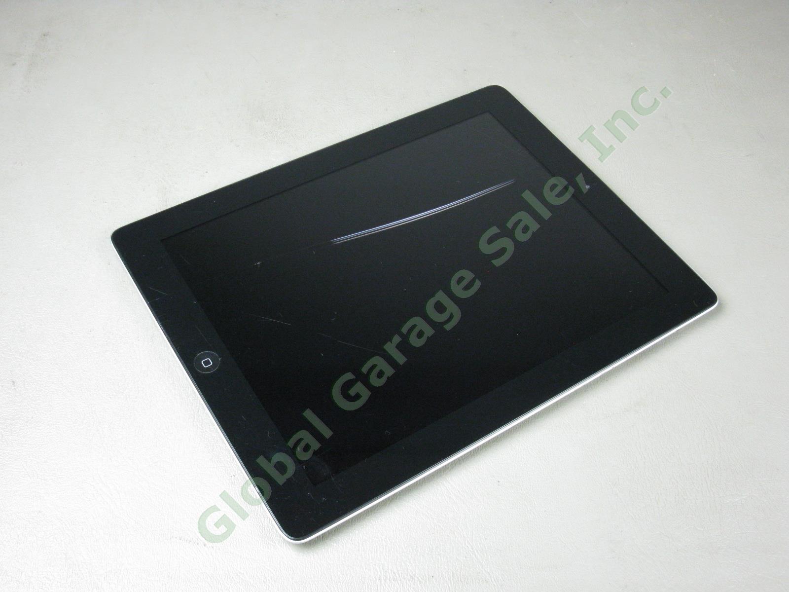 Apple iPad 2 Wifi 32GB Tablet Factory Reset Cracked Screen MC770LL/A A1395 NR! 3