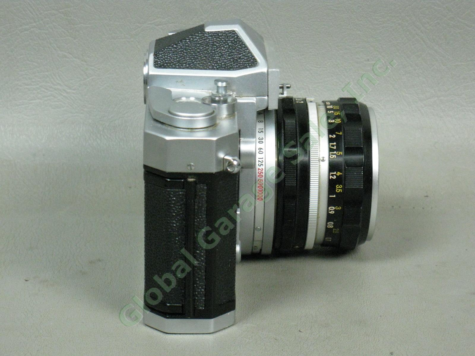 Vtg One Owner 1971 Nikkormat FTN w/Nikkor-H 50mm 1:2 Lens Case Filter Bundle NR! 2