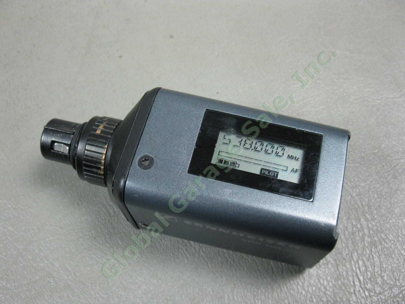 Sennheiser SKP 100 G2 Plug-On Wireless Mic Transmitter A 518-554MHz +Cover EW100 2