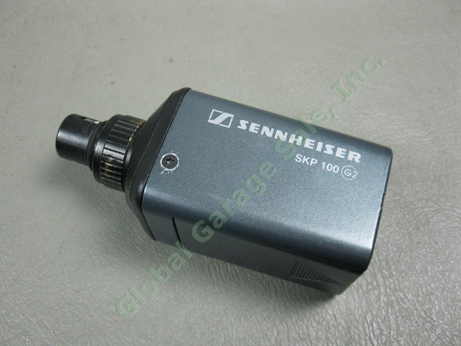 Sennheiser SKP 100 G2 Plug-On Wireless Mic Transmitter A 518-554MHz +Cover EW100 5