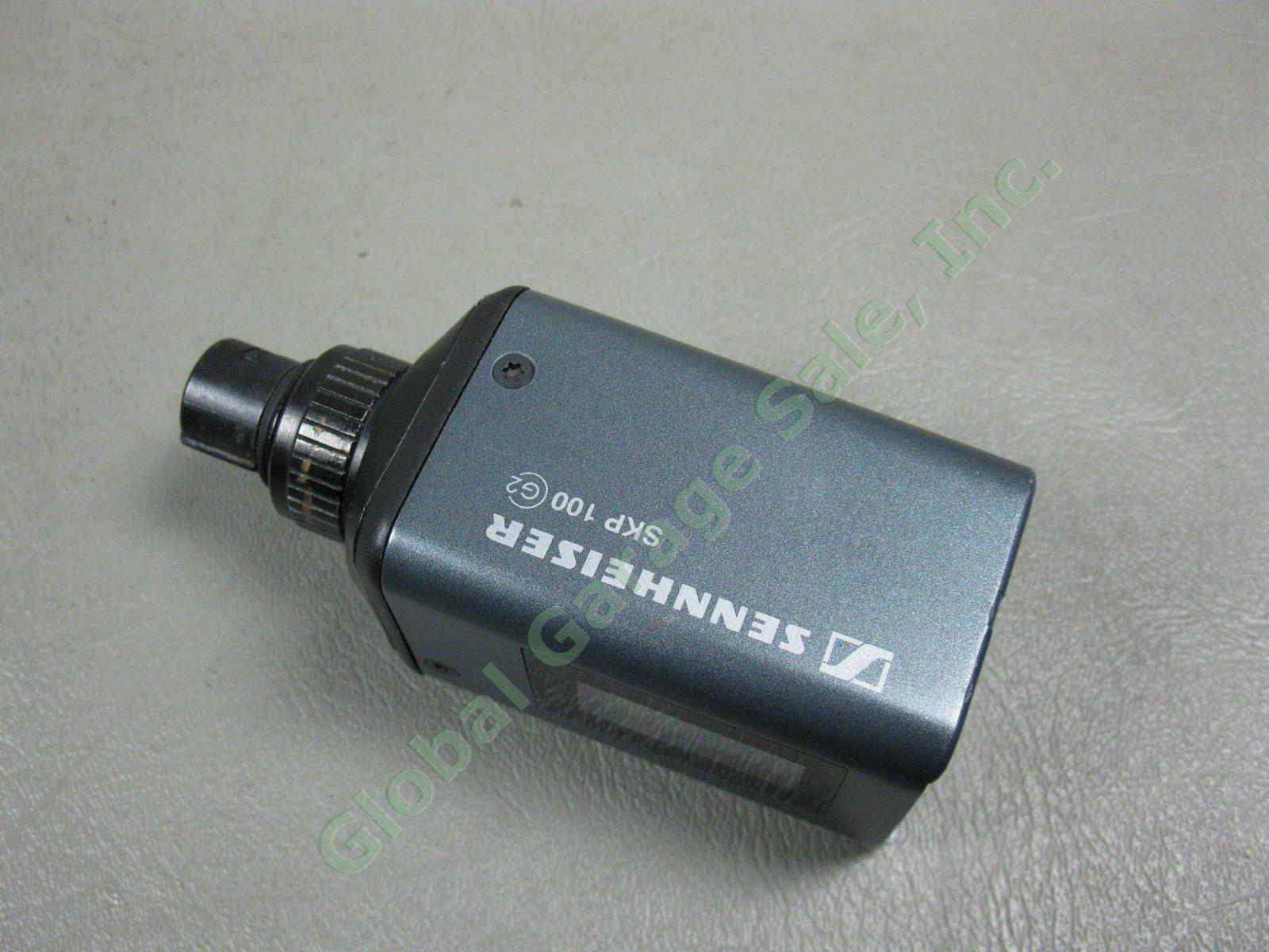 Sennheiser SKP 100 G2 Plug-On Wireless Mic Transmitter A 518-554MHz +Cover EW100 7