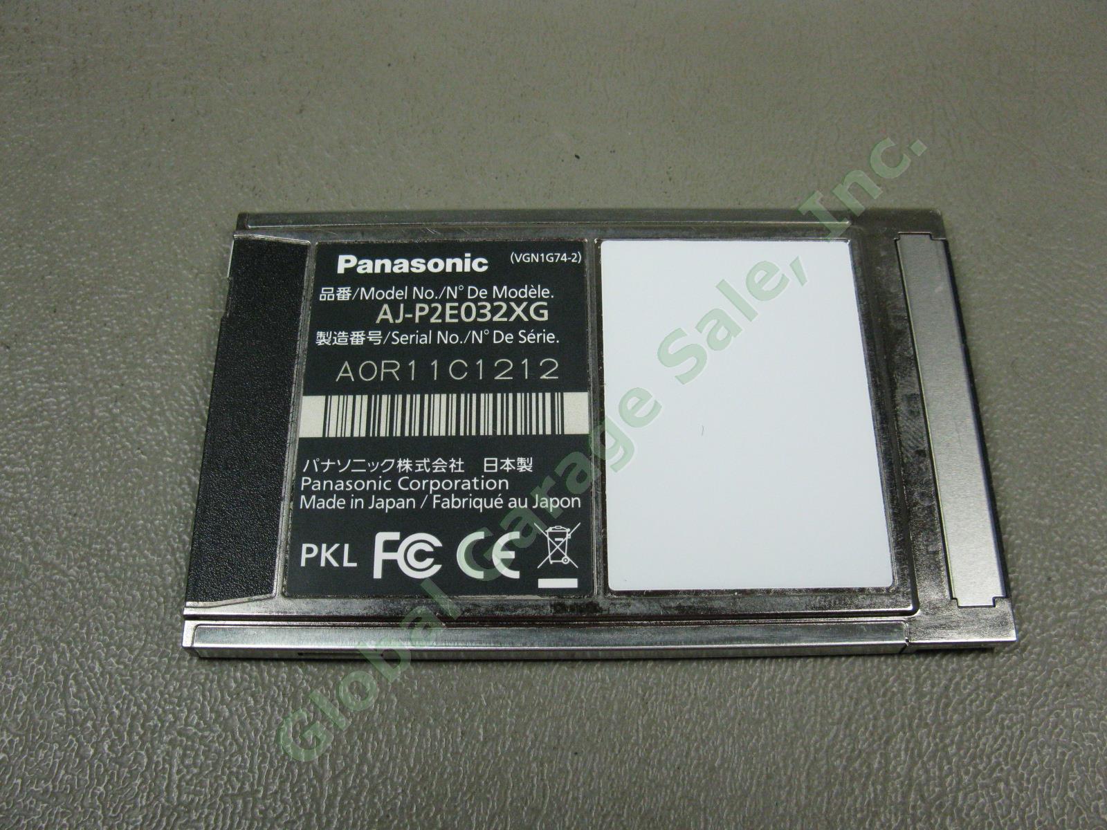 Panasonic P2 E Series 32GB Memory Card AJ-P2E032XG For HVX200 Camcorders +Others 1