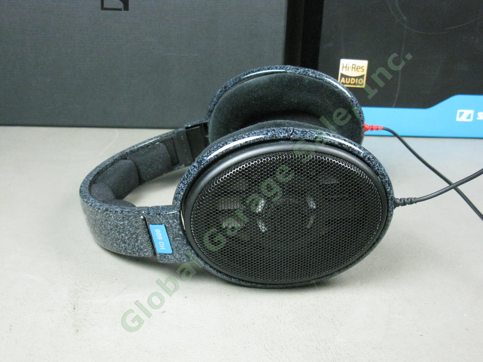 Sennheiser HD 600 Open Back Professional Audiophile Headphones One Owner Mint! 2