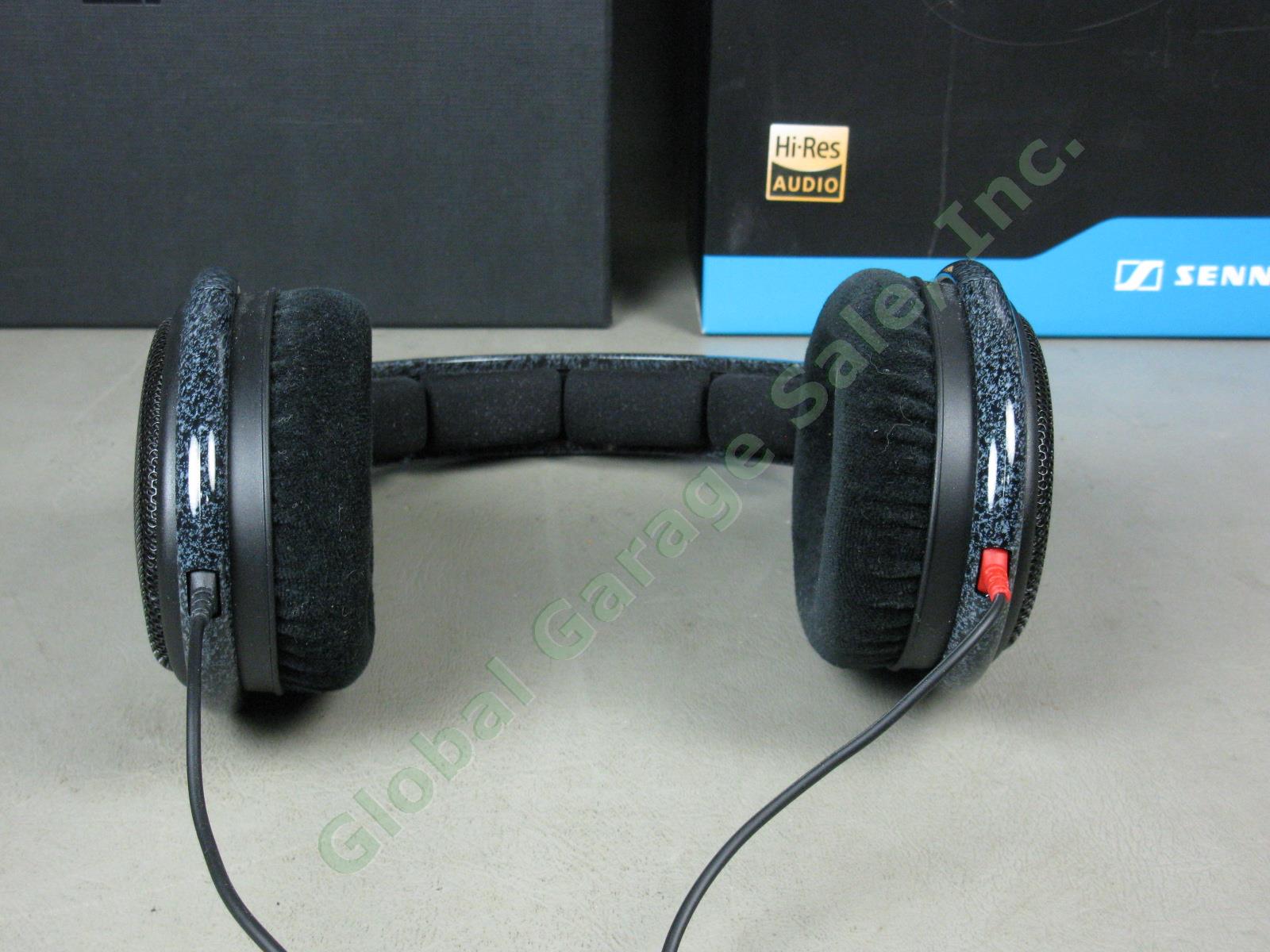 Sennheiser HD 600 Open Back Professional Audiophile Headphones One Owner Mint! 4
