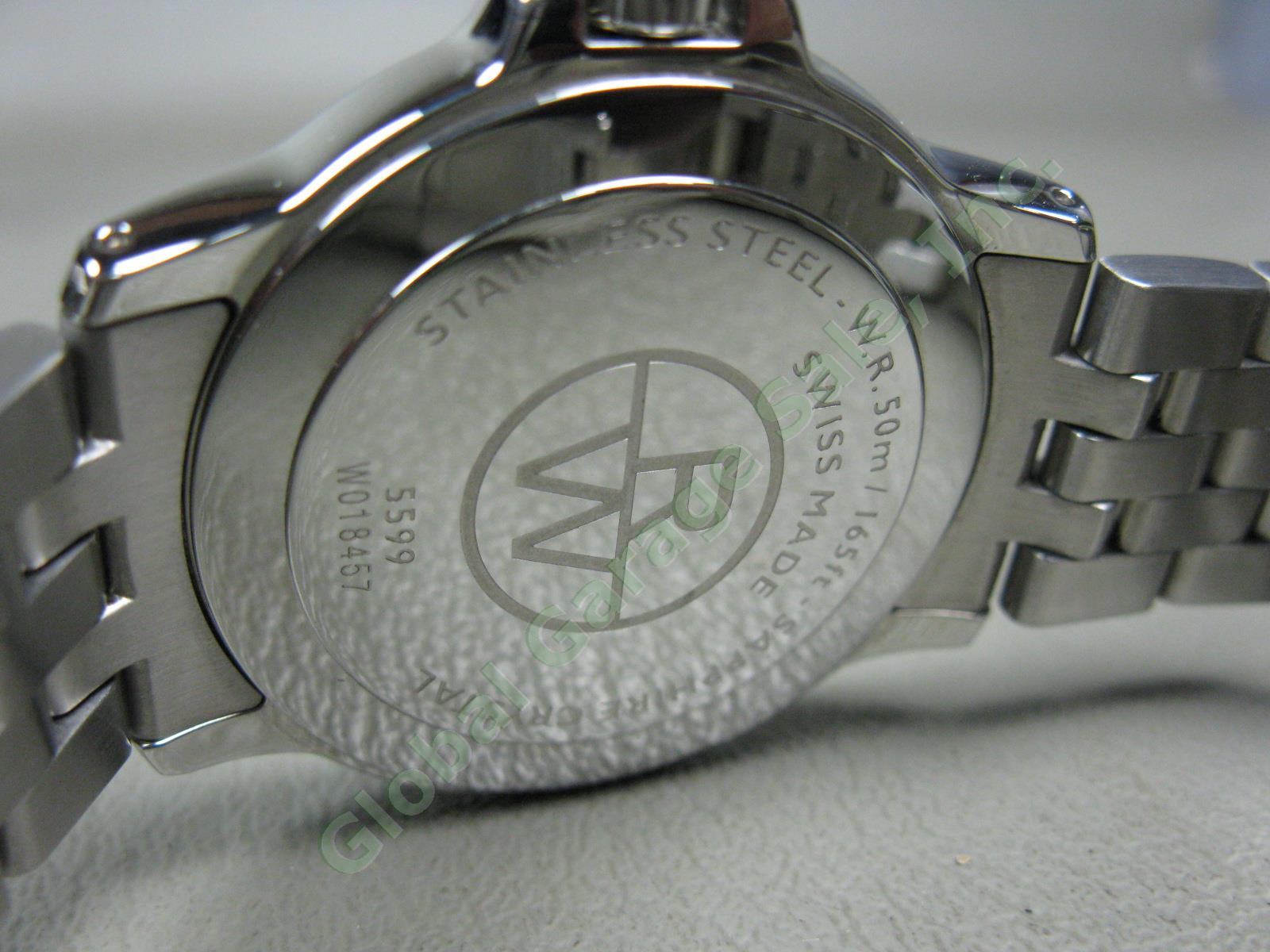 Raymond Weil Tango Black Dial Stainless Steel Swiss Quartz Watch 5599-ST-20001 5