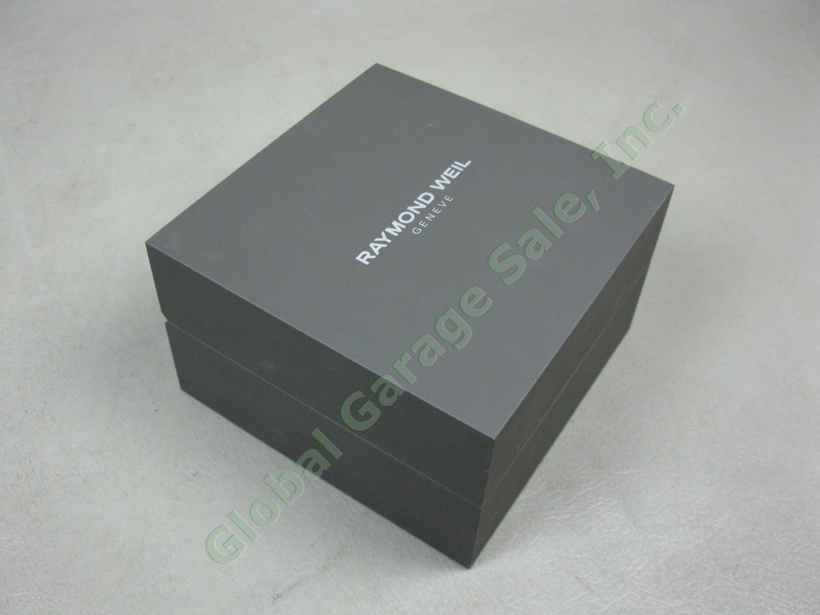 Raymond Weil Tango Black Dial Stainless Steel Swiss Quartz Watch 5599-ST-20001 6