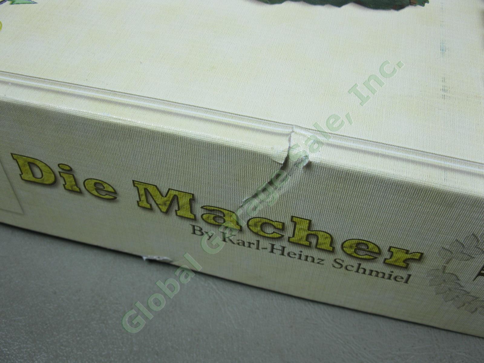 Rare OOP 2006 Die Macher Board Game W/ Box Valley Inc Appears Complete Near Mint 5