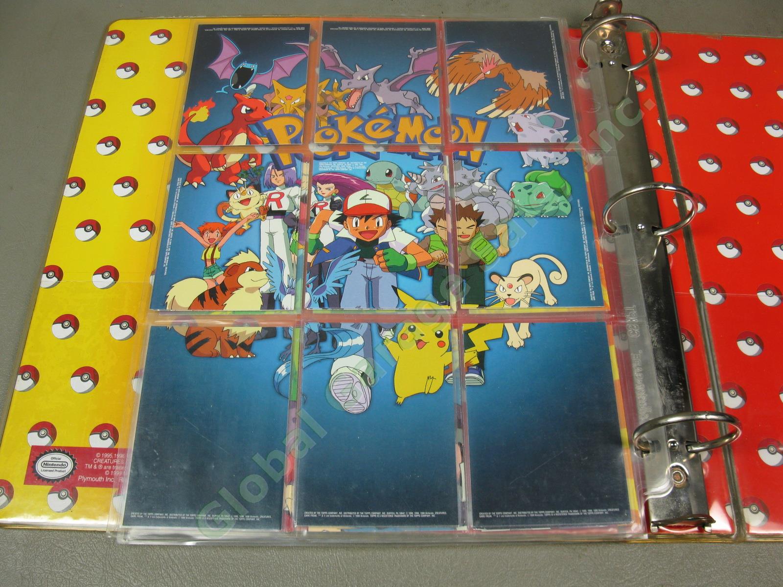 800+ Pokemon TGC Bulk Card Lot 21 Binder Holder Albums Charizard Pikachu 1999 9