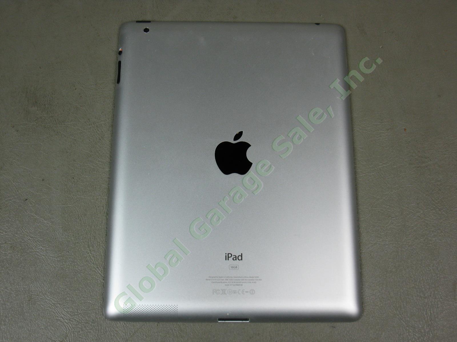 Apple iPad 2 16GB Black Tablet Wifi Factory Reset MC770LL/A A1395 No Reserve! 3