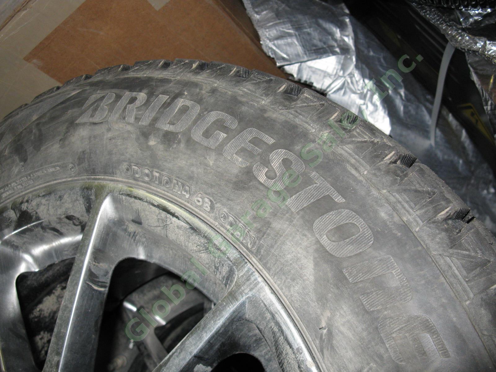4 Bridgestone Blizzak WS80 235/55R17 Winter Snow Tires On 17" Sport Edition Rims 3