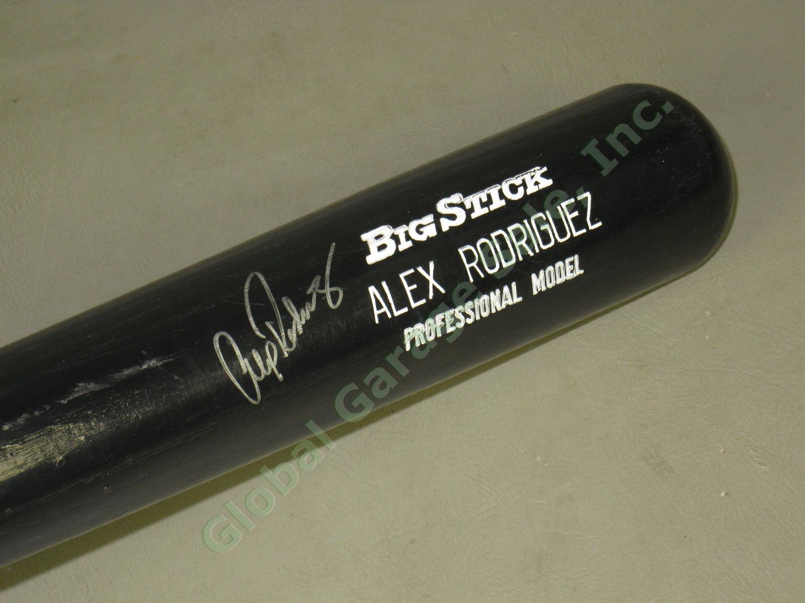 Alex Rodriguez A-Rod Hand Signed Rawlings Big Stick Baseball Bat NY Yankees NR! 1