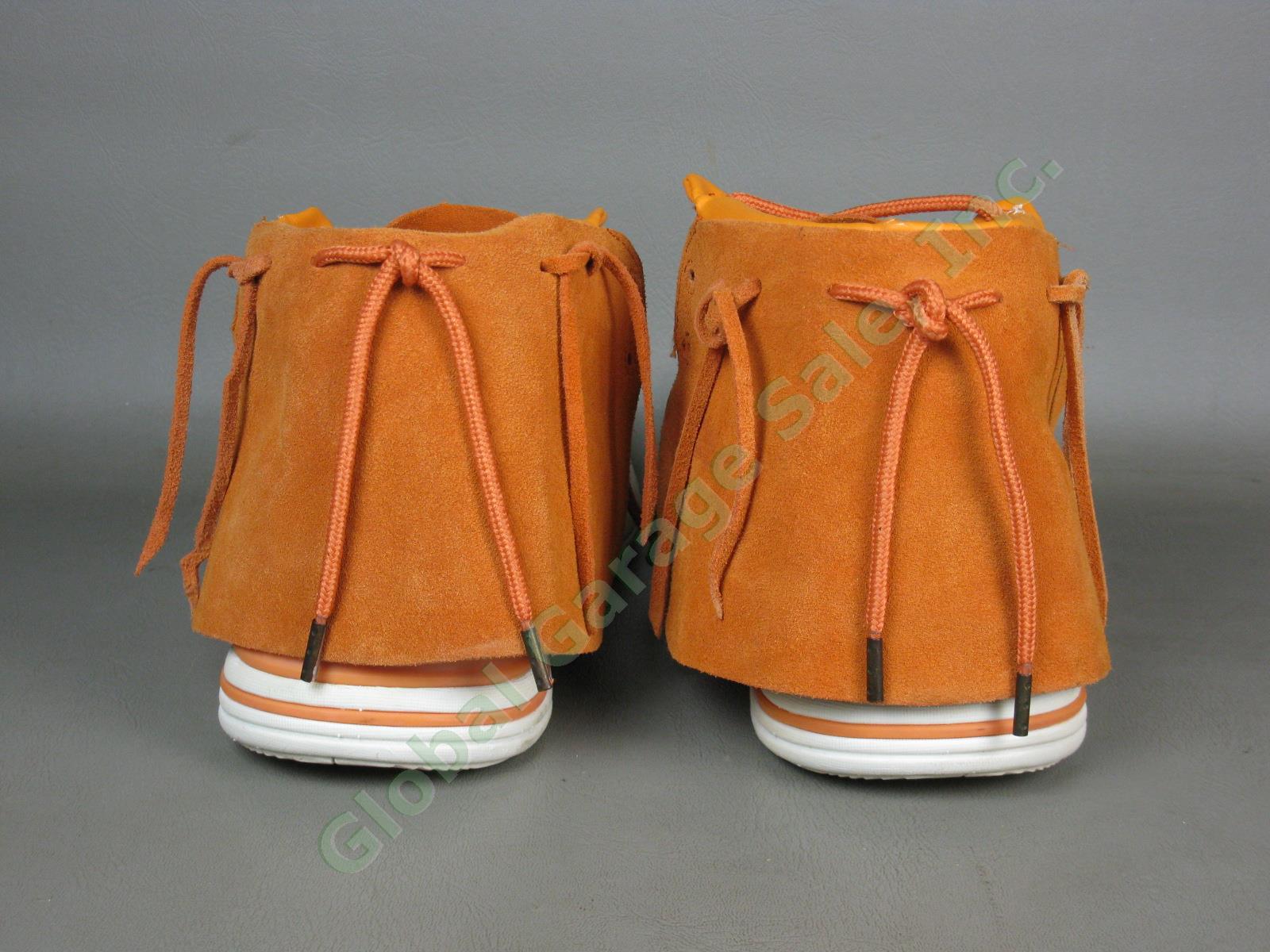Visvim Lhamo Mens Brown Suede Leather Shoes Folk FBT Size Euro 45 US 11.5 4