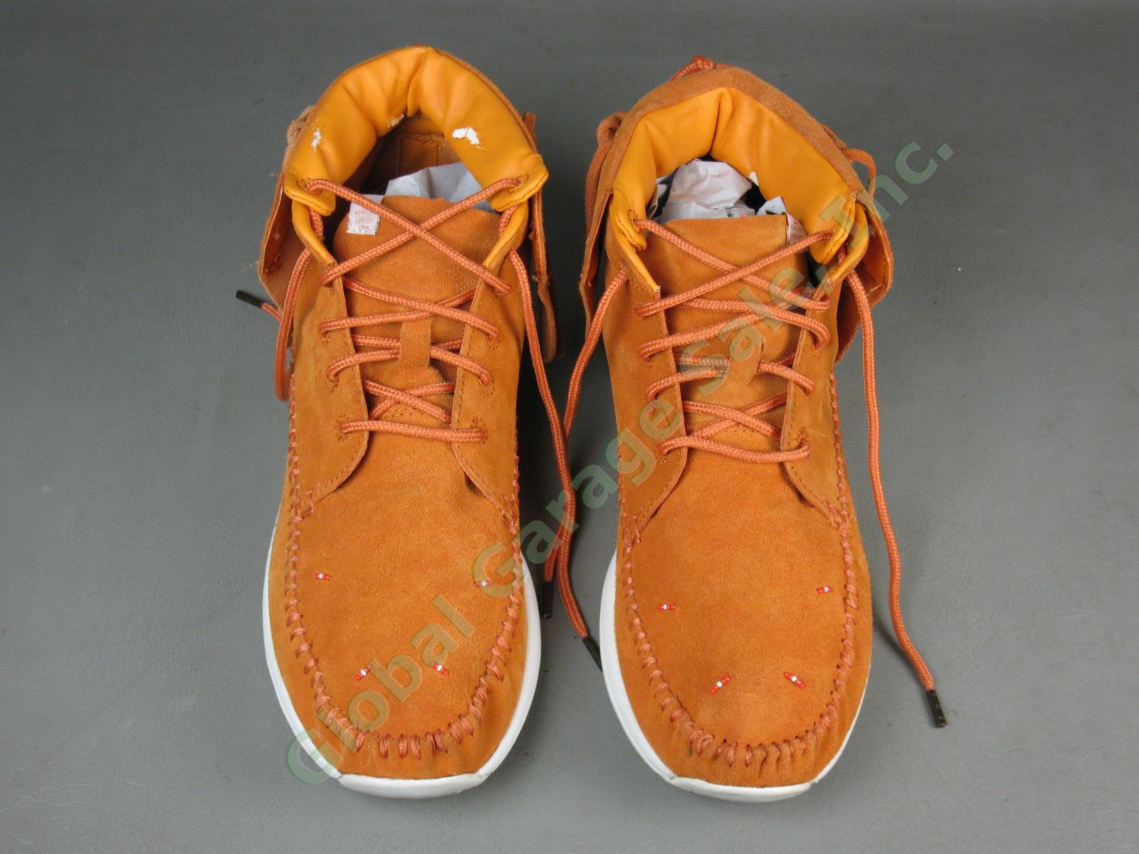 Visvim Lhamo Mens Brown Suede Leather Shoes Folk FBT Size Euro 45 US 11.5 5