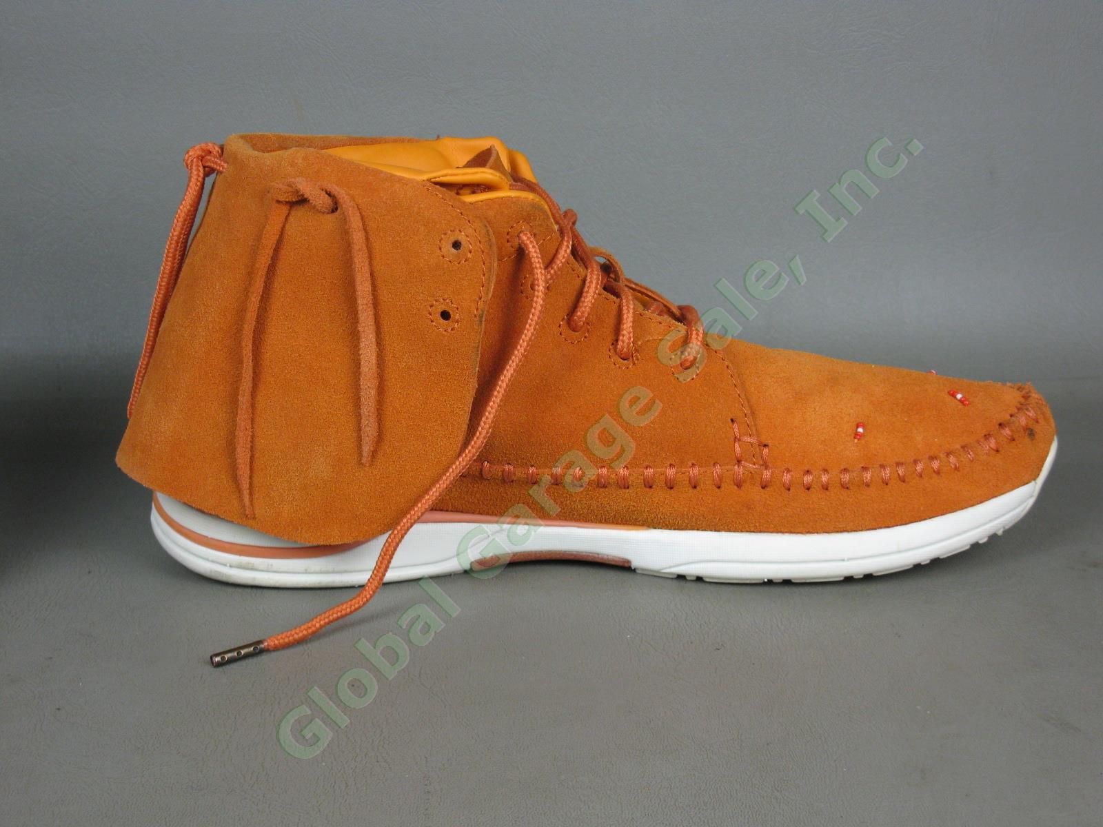 Visvim Lhamo Mens Brown Suede Leather Shoes Folk FBT Size Euro 45 US 11.5 6