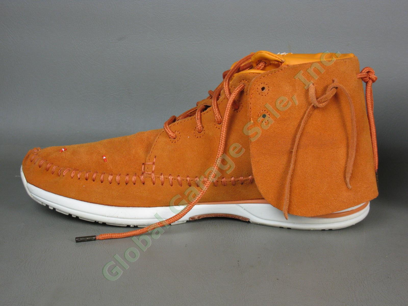 Visvim Lhamo Mens Brown Suede Leather Shoes Folk FBT Size Euro 45 US 11.5 7