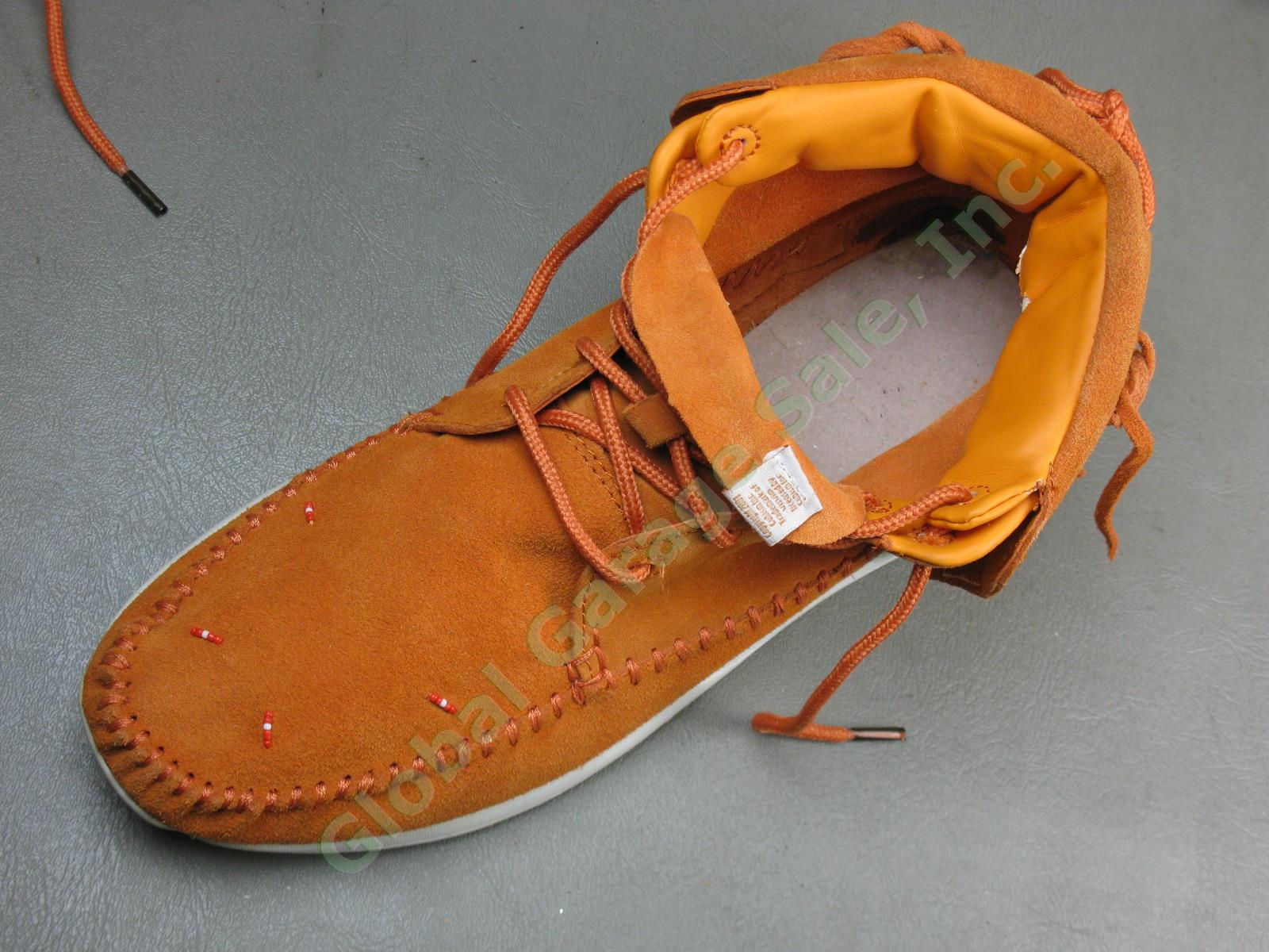Visvim Lhamo Mens Brown Suede Leather Shoes Folk FBT Size Euro 45 US 11.5 14