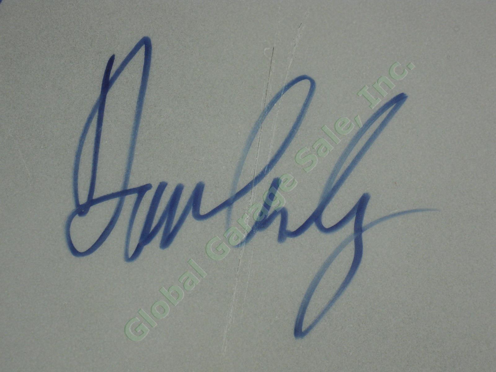 David Crosby Stephen Stills Graham Nash CSN Hand Signed Autographed Drum Head NR 1