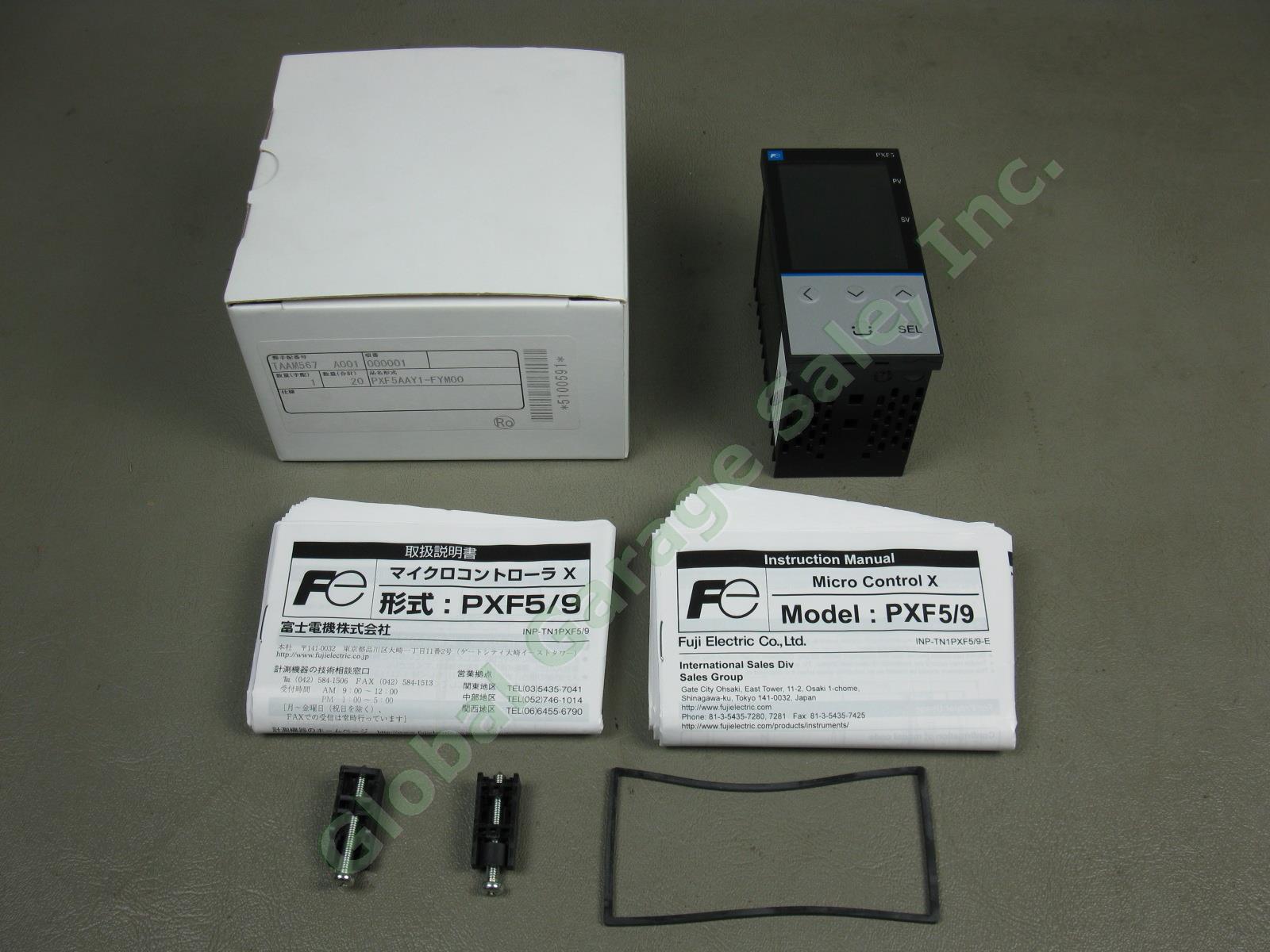 NOS Surplus Fuji Electric Micro Temperature Controller PXF5/9 PXF5AAY1-FYM00 NR!