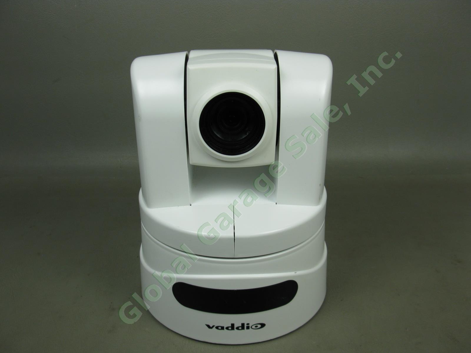 Vaddio ClearVIEW HD-19 Artic White PTZ Camera 999-6940-000 + EZIM HD-SDI Card NR