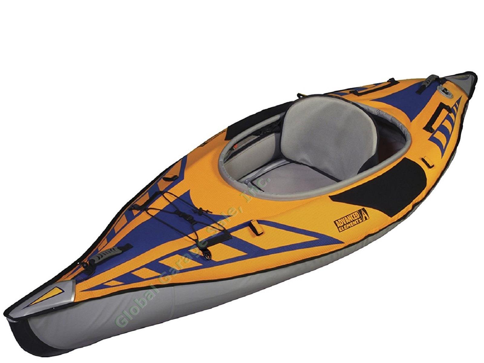 NEW Advanced Elements AE1017 AdvancedFrame Sport Inflatable Kayak +Cannon Paddle 7
