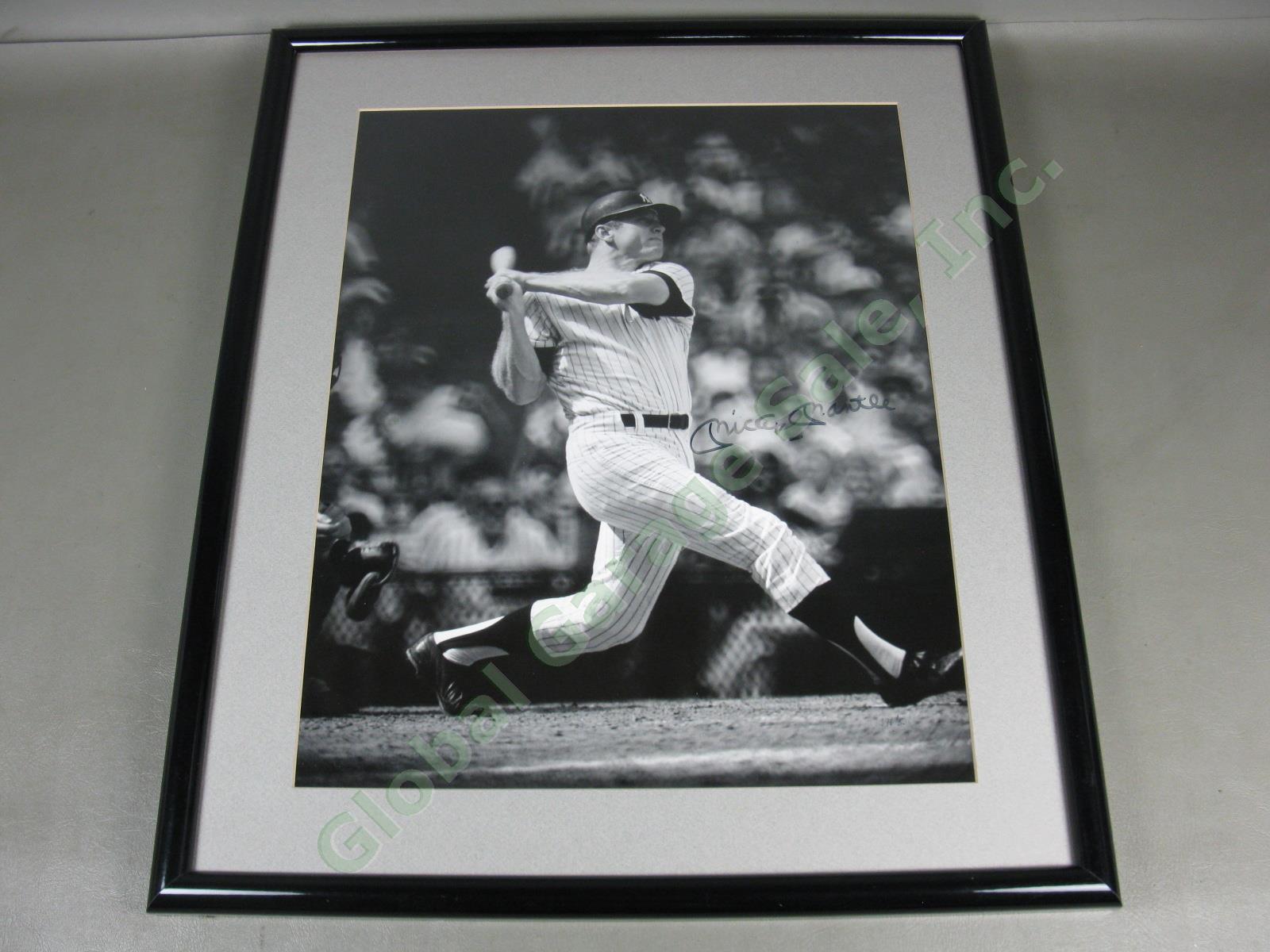 Hand Signed Mickey Mantle 16x20 Photo Limited Edition 196/536 NY Yankees w/COA