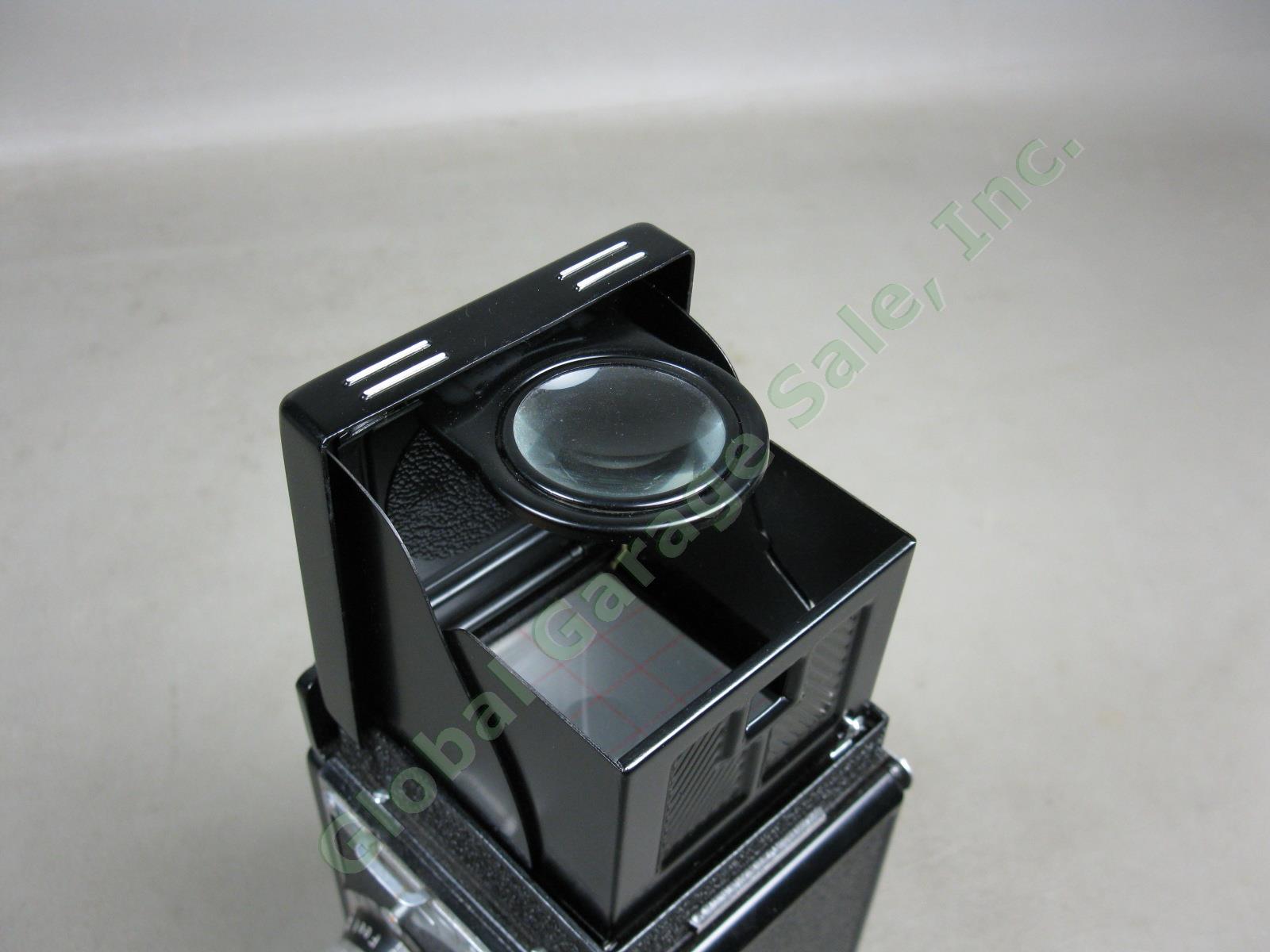 Vtg Yashica Mat Copal-MXV TLR Camera Yashinon 3.5 80mm Lens +Leather Case Bundle 6