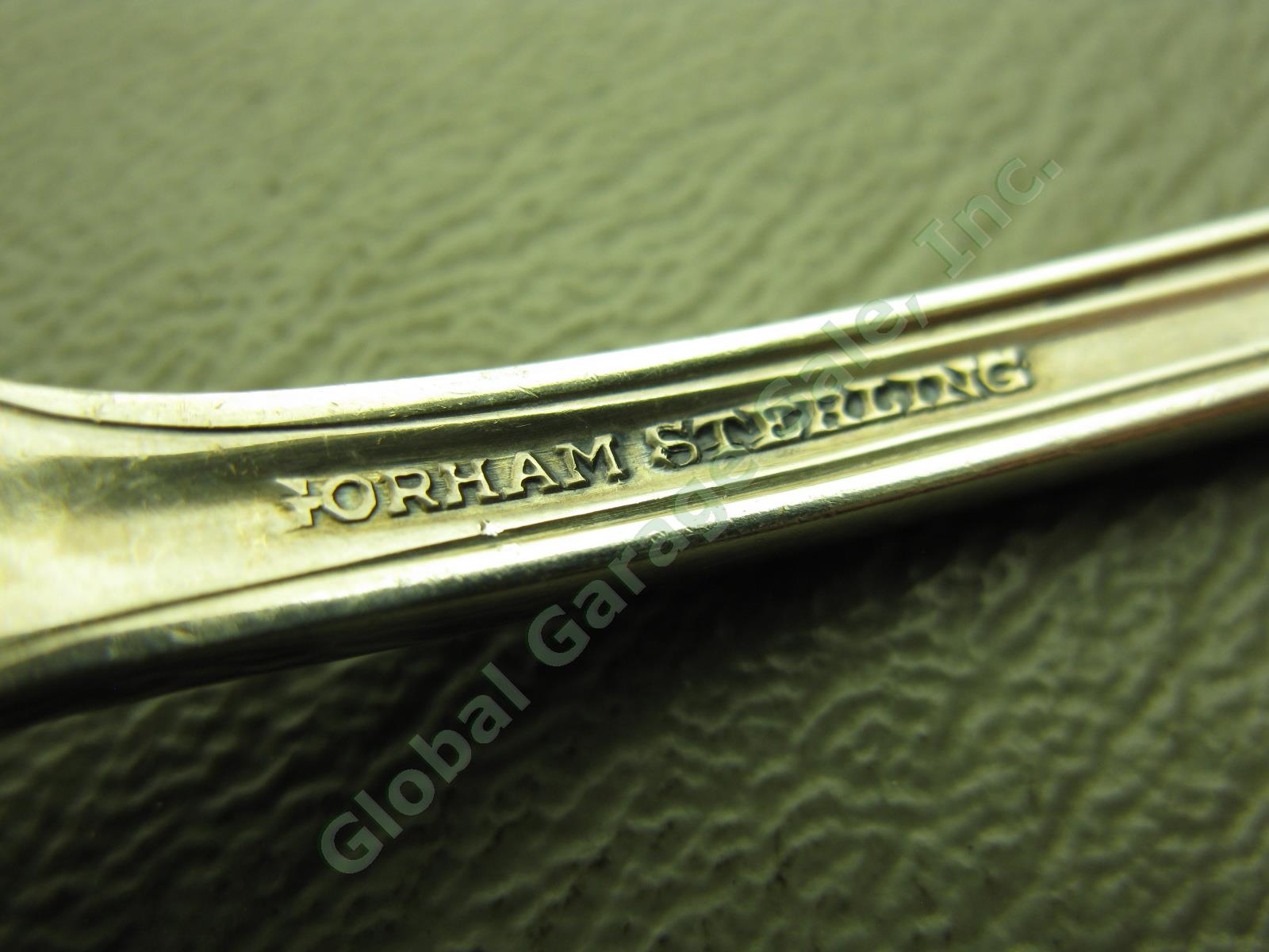 Vtg Gorham Lyric Sterling Silver Flatware Service For 8 Set 45 Piece Lot W/Chest 7