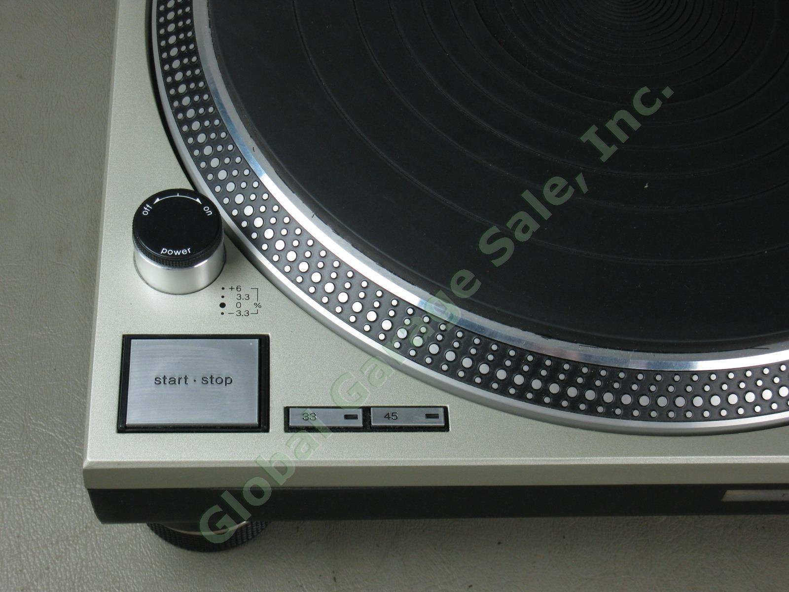 Technics SL-1200MK2 Quartz Direct Drive DJ Turntable Stanton Cartridge NO RES!!! 3