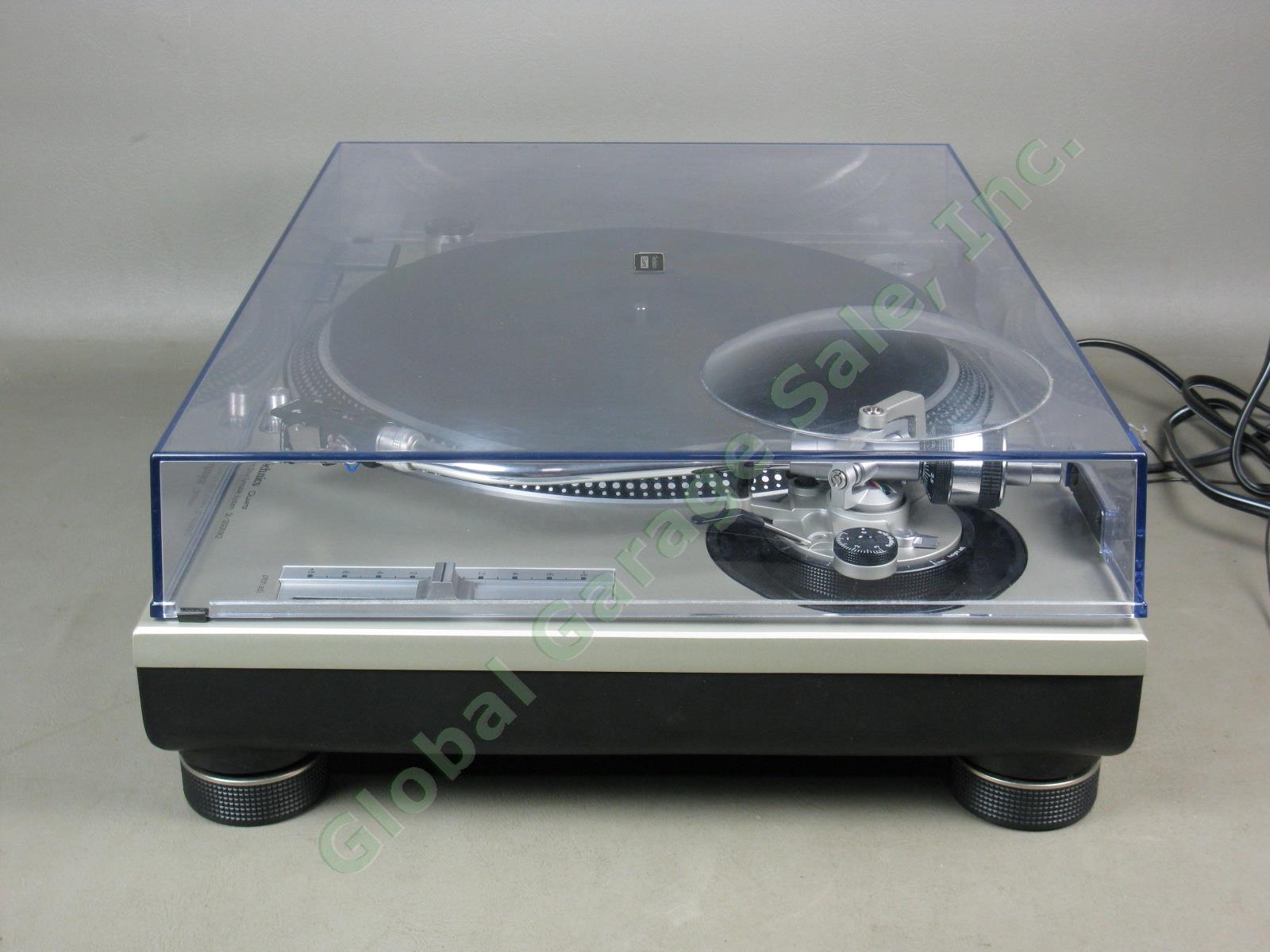 Technics SL-1200MK2 Quartz Direct Drive DJ Turntable Stanton Cartridge NO RES!!! 6