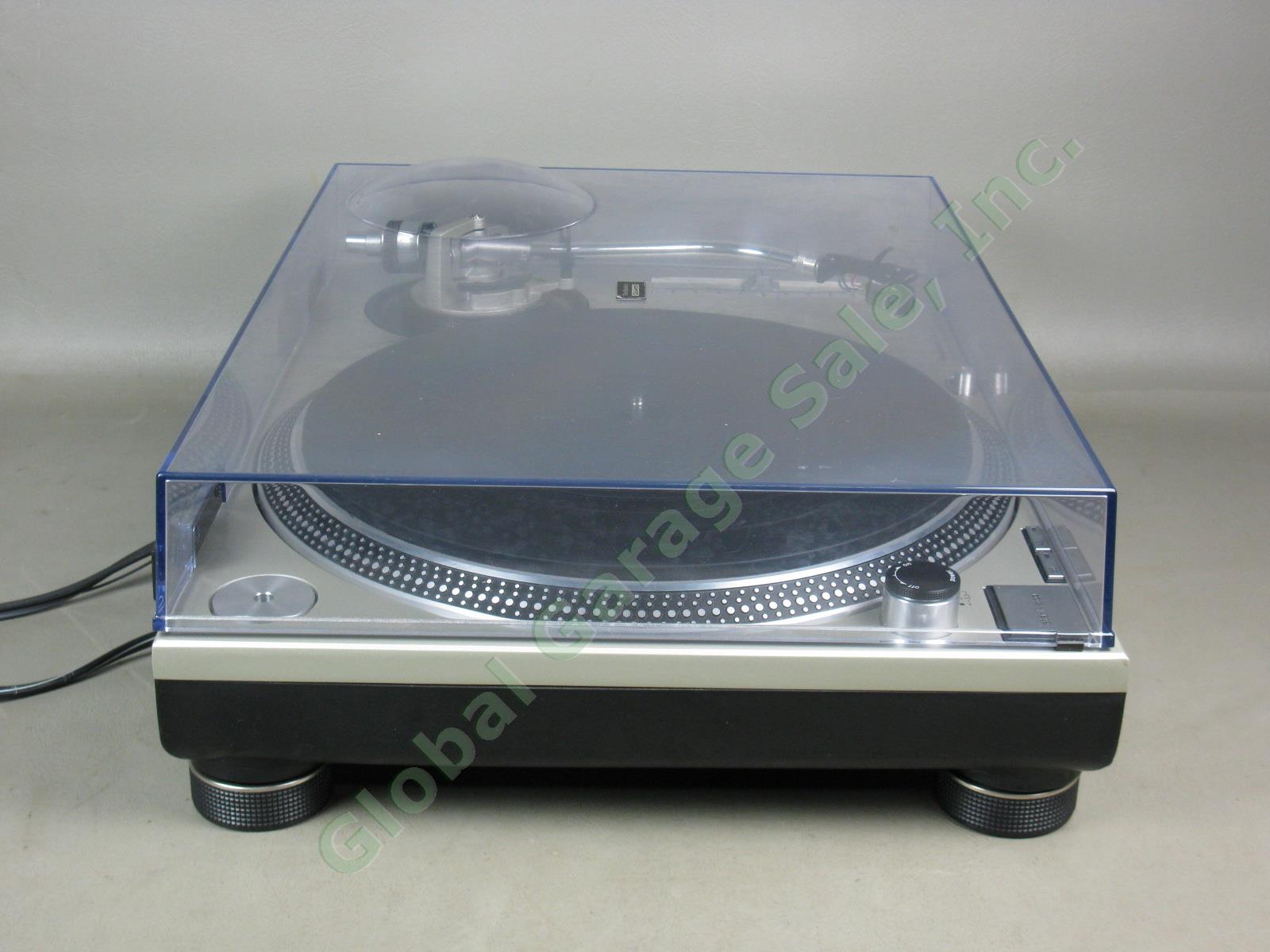 Technics SL-1200MK2 Quartz Direct Drive DJ Turntable Stanton Cartridge NO RES!!! 9
