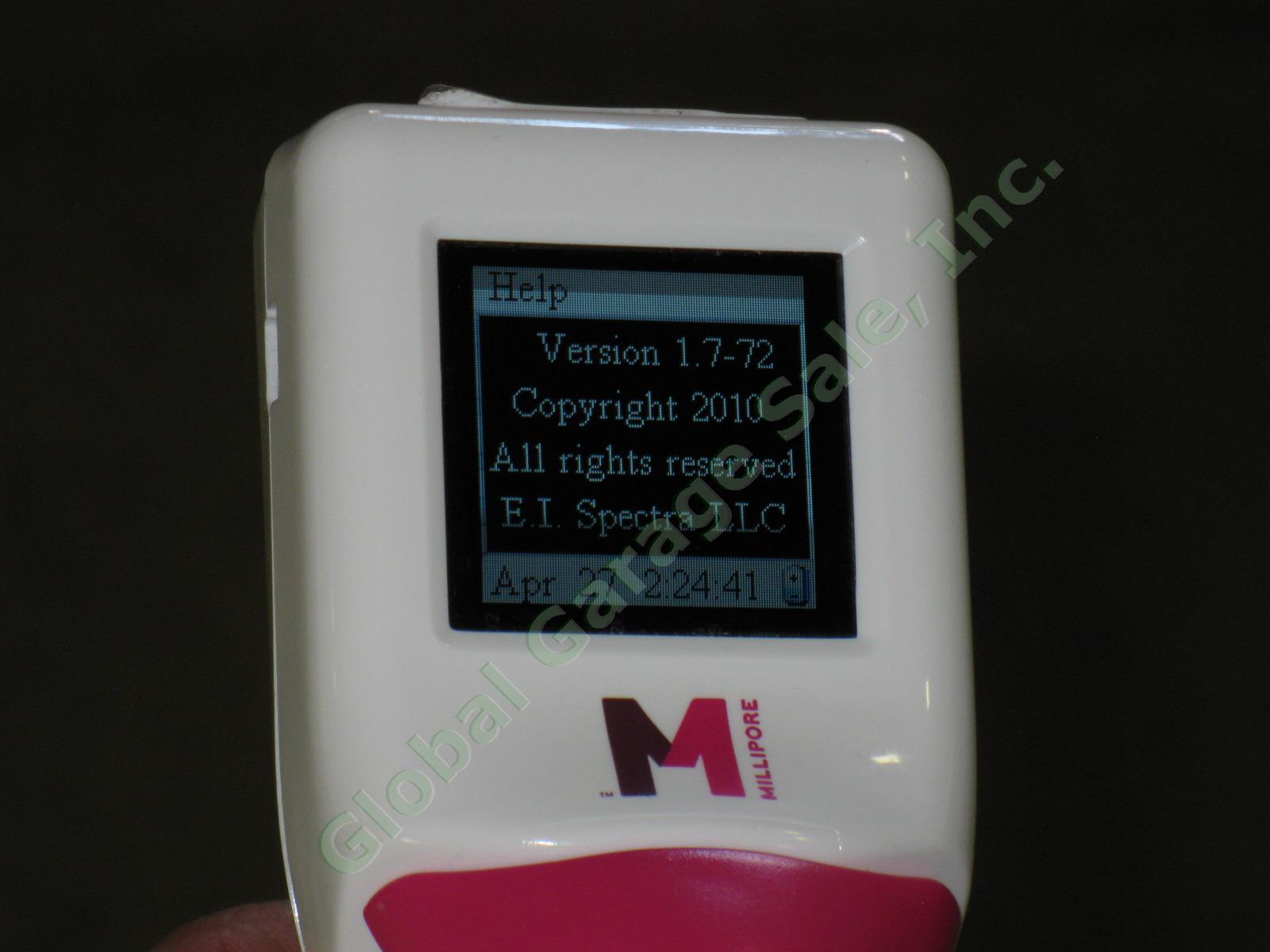 Millipore Scepter Handheld Automated Cell Counter Version 1.7-72 w/Sensors + Box 5