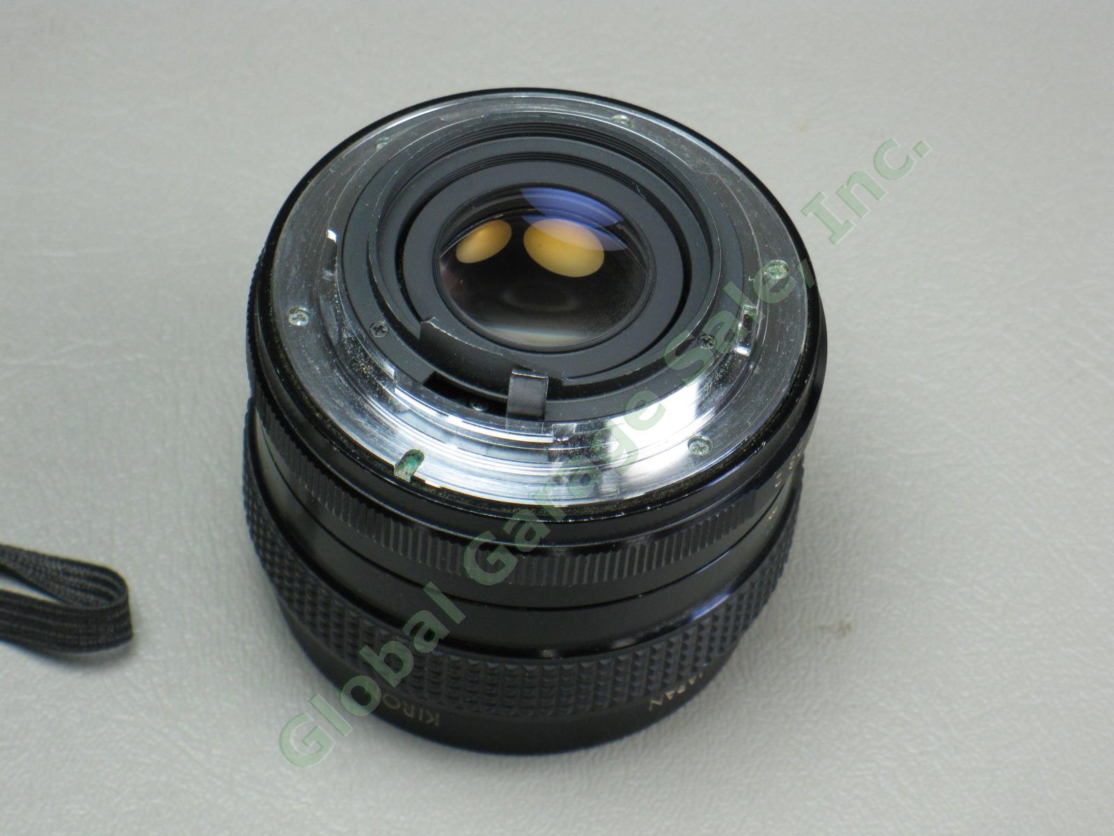 Kiron 24mm f/2 Wide Angle Camera Lens Kino Precision MC Pentax K Mount? NO RES! 4