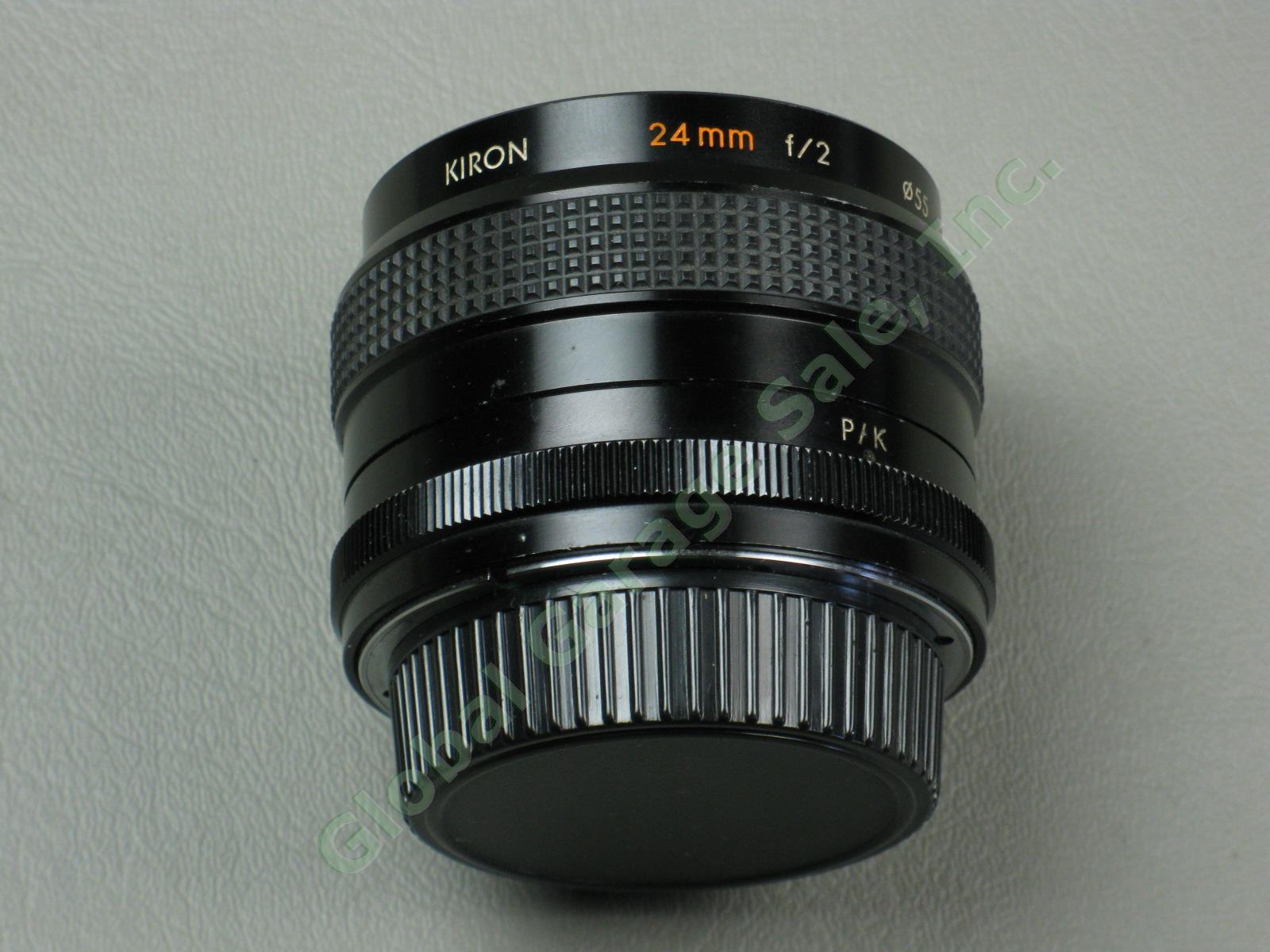 Kiron 24mm f/2 Wide Angle Camera Lens Kino Precision MC Pentax K Mount? NO RES! 6