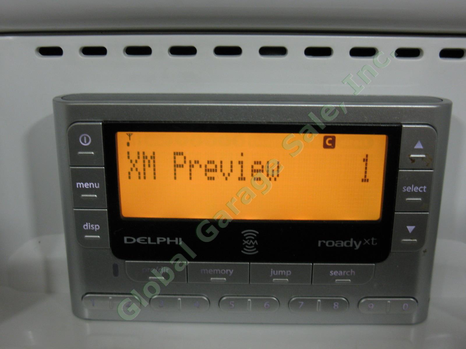 Sirius XM Delphi RoadyXT Satellite Radio Receiver + F5X007 Boombox Audio System 4