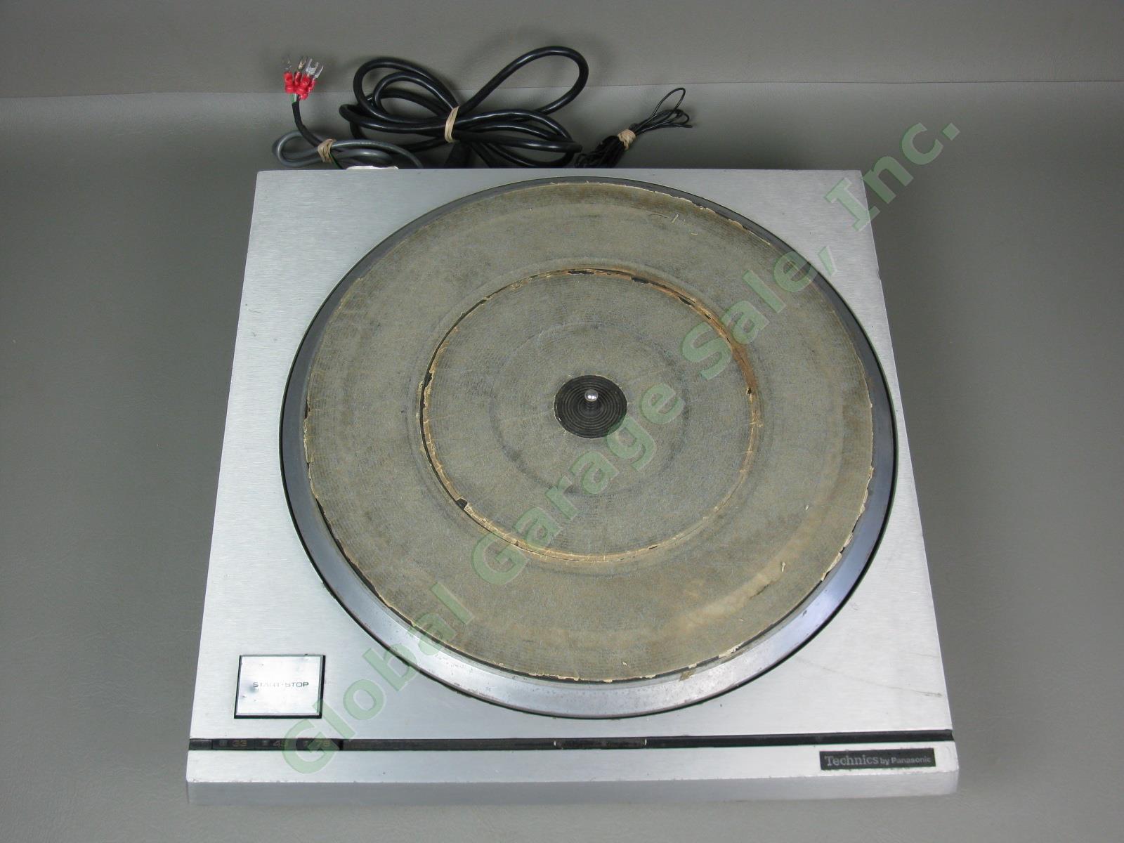 Vintage Panasonic Technics SP-10MKII Direct Drive Turntable For Parts Repair NR! 1