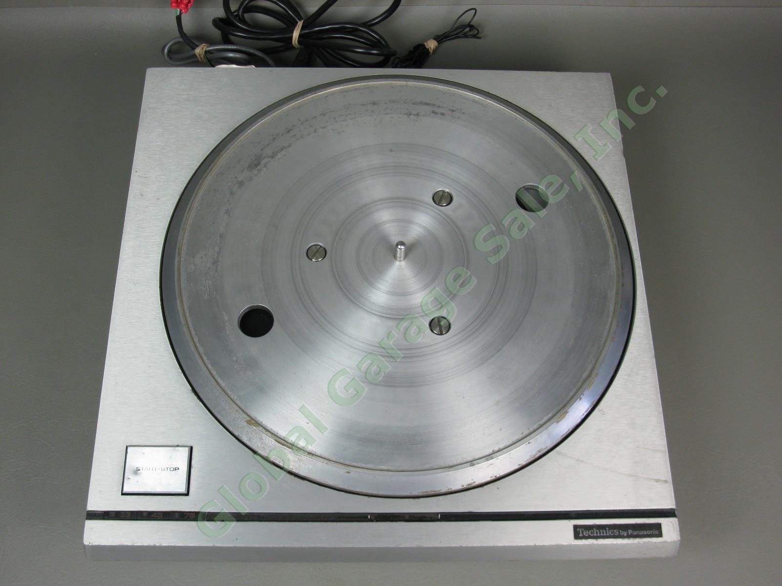 Vintage Panasonic Technics SP-10MKII Direct Drive Turntable For Parts Repair NR! 4