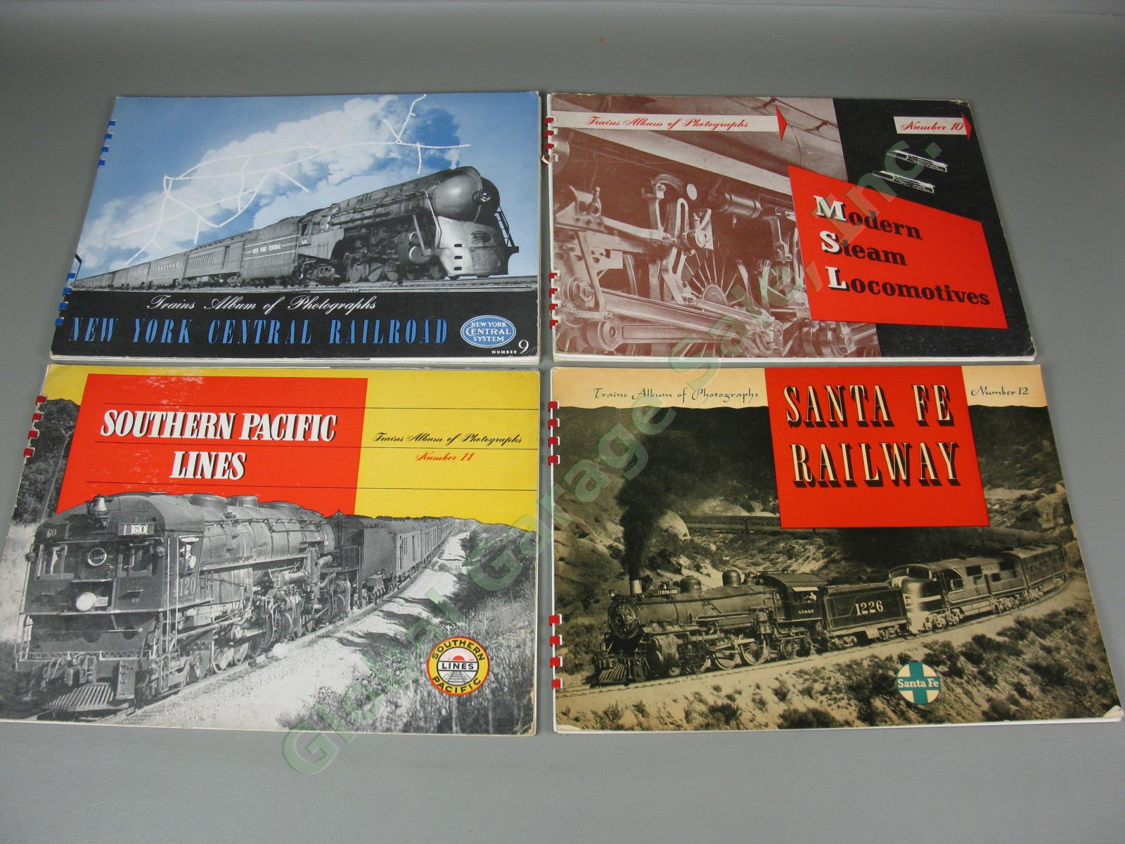 18 Vtg Kalmbach 1943-47 Train Albums Of Railroad Photographs Book Lot NO RESERVE 6