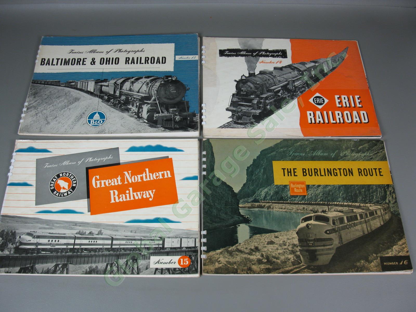 18 Vtg Kalmbach 1943-47 Train Albums Of Railroad Photographs Book Lot NO RESERVE 7