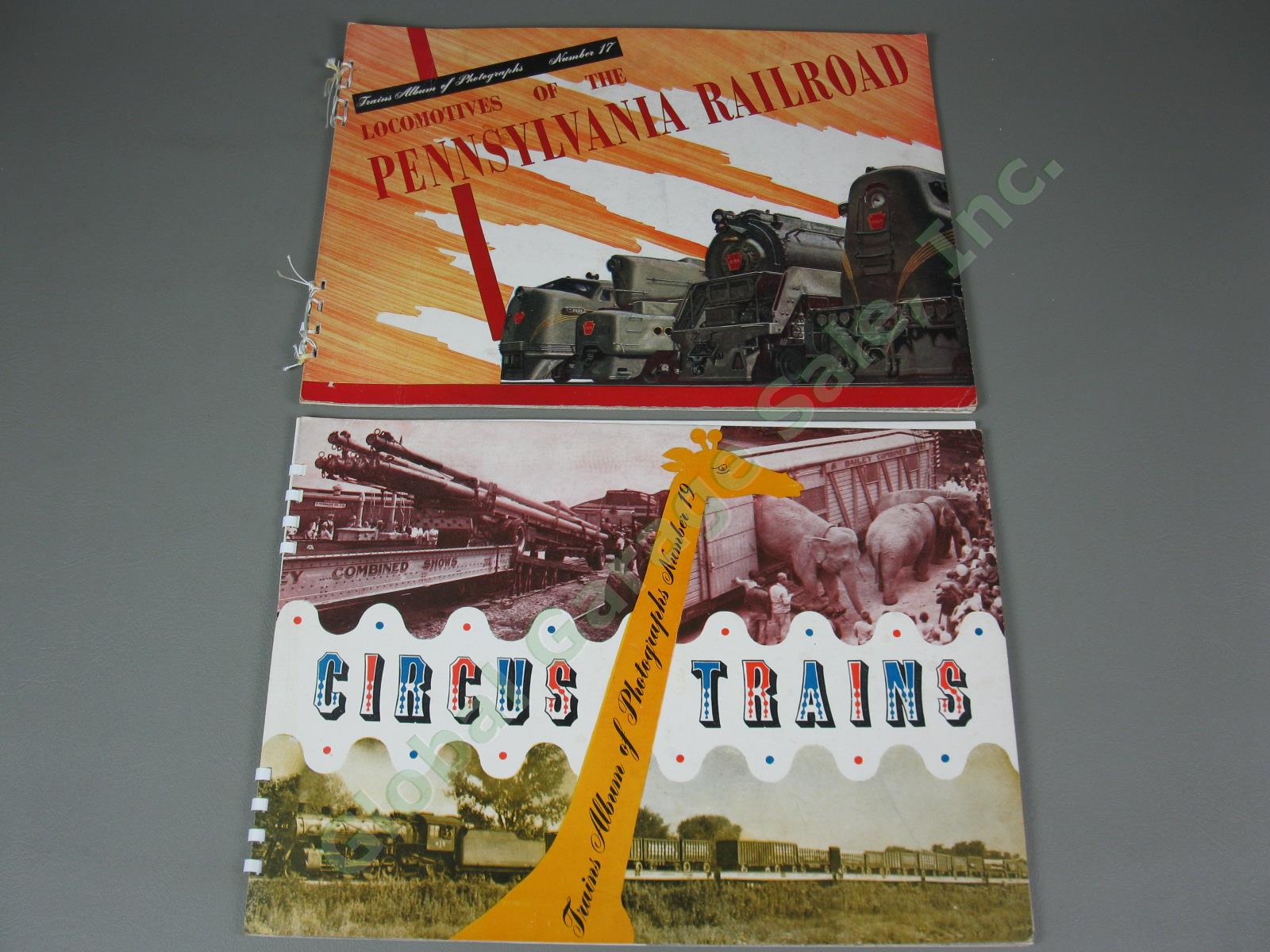 18 Vtg Kalmbach 1943-47 Train Albums Of Railroad Photographs Book Lot NO RESERVE 8