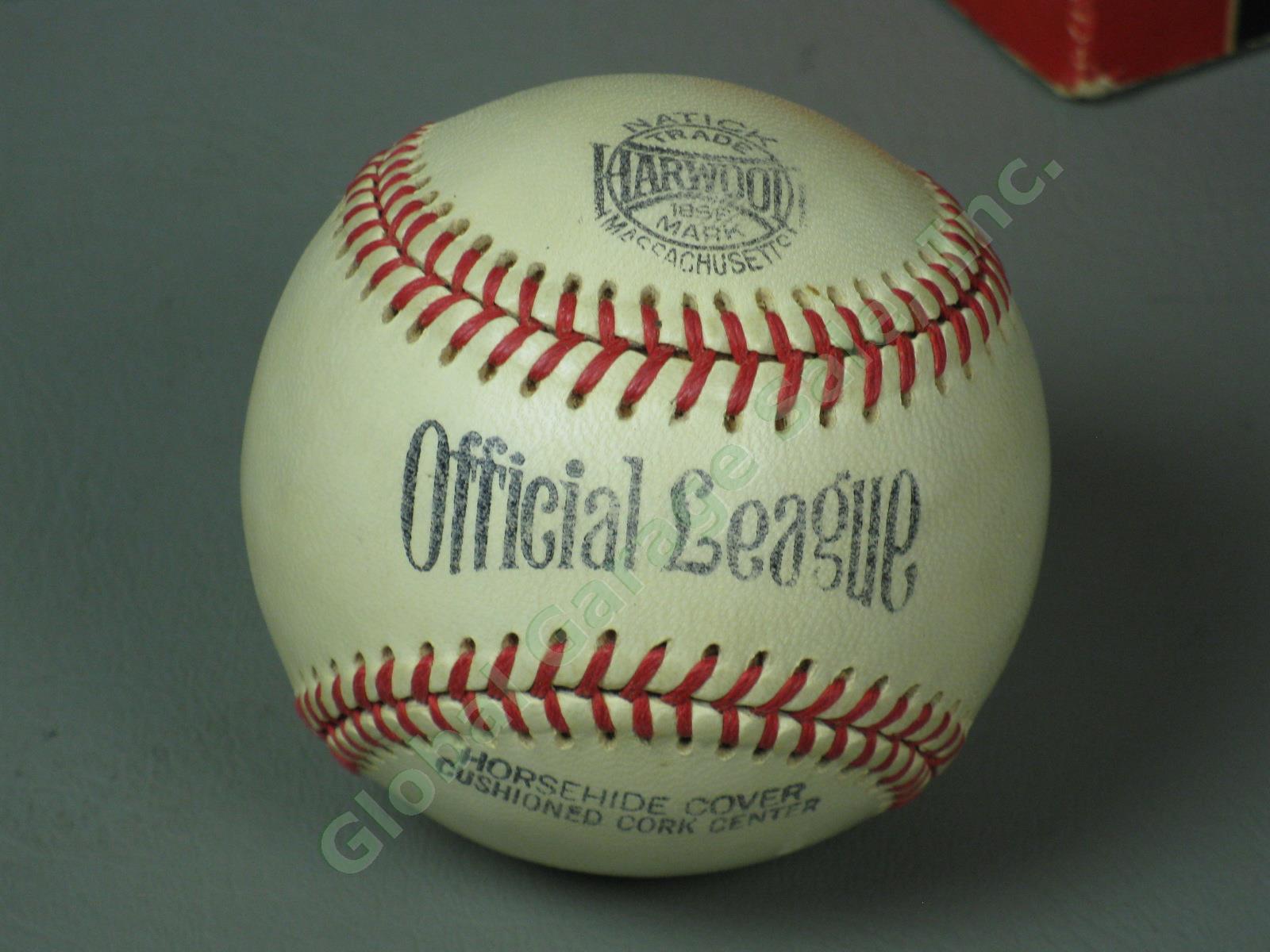 RARE Ted Williams Signed Harwood Official League Baseball Autograph Original Box 3