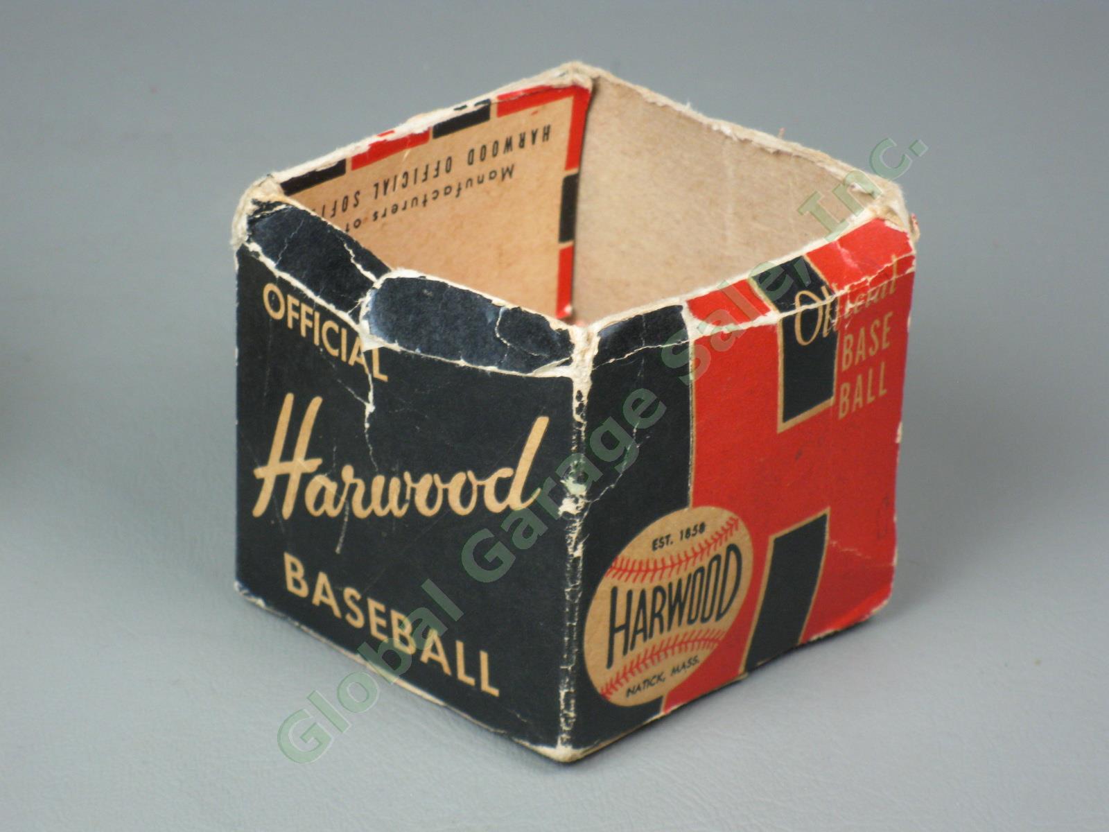 RARE Ted Williams Signed Harwood Official League Baseball Autograph Original Box 5