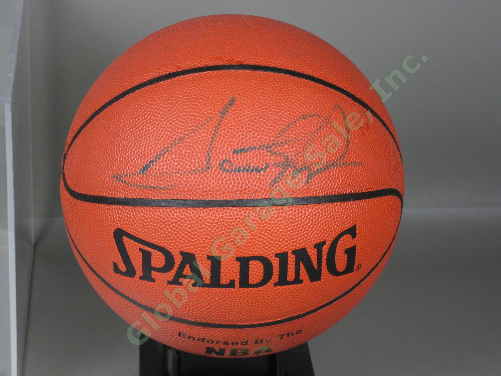 1996 Scottie Pippen Signed Full Size Basketball wCOA Chicago Bulls HOF Autograph 1