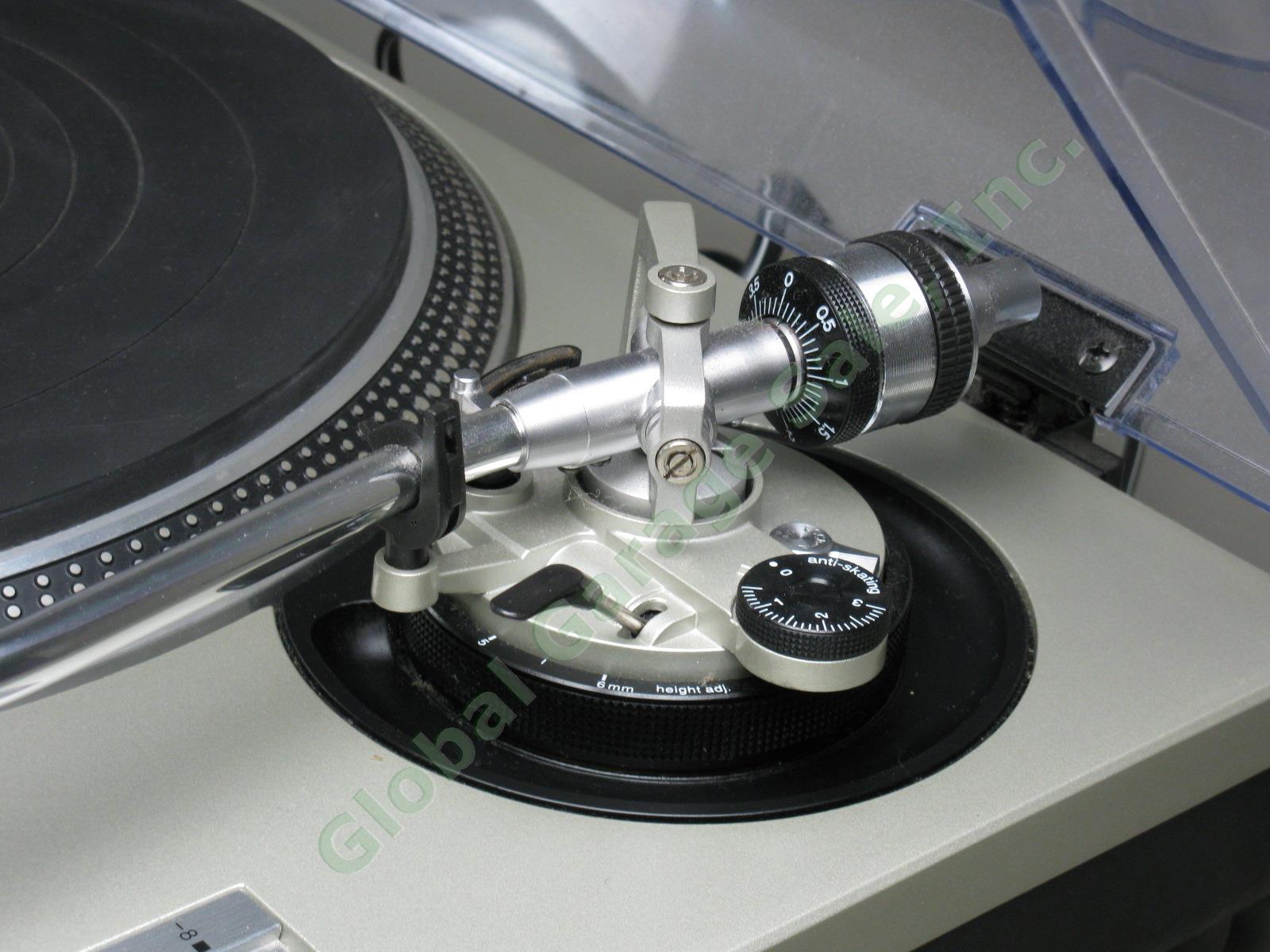 Technics SL-1200MK2 Quartz Direct Drive DJ Turntable Works Great No Reserve! 5