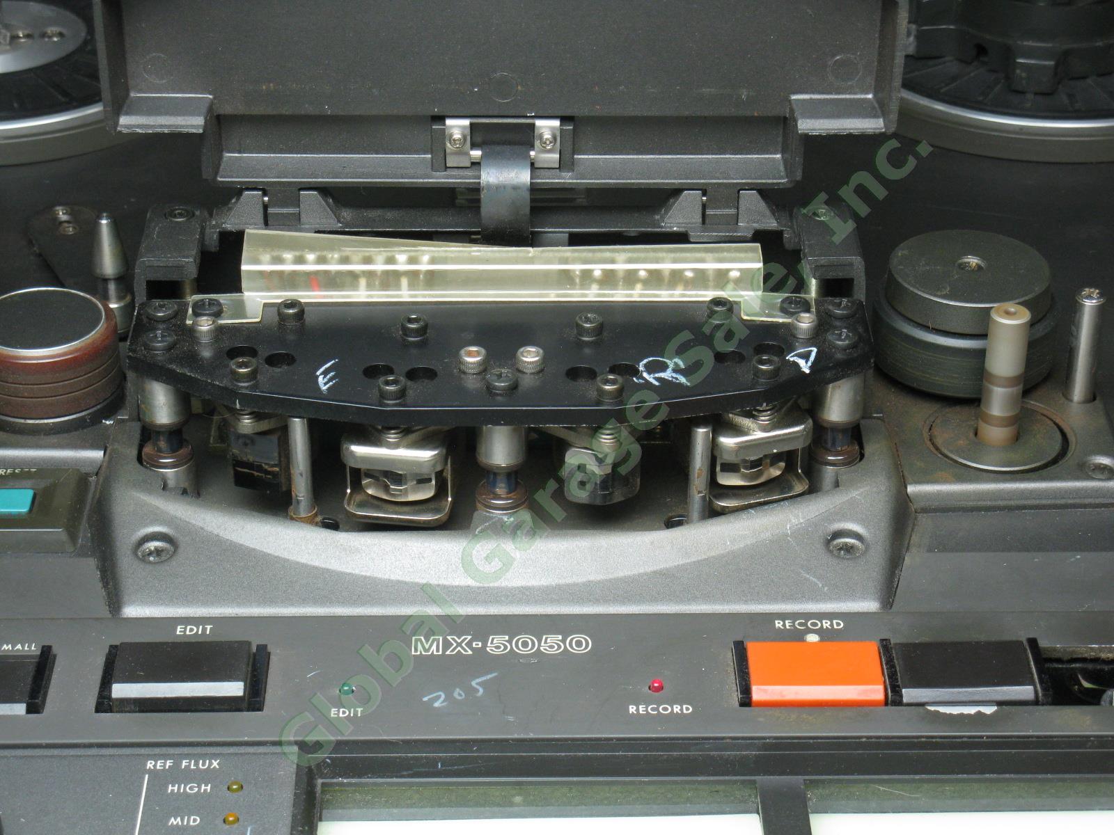 Vtg Otari MX 5050BII-2 MX5050B MX5050 Reel To Reel Tape Recorder Works! NO RES! 3
