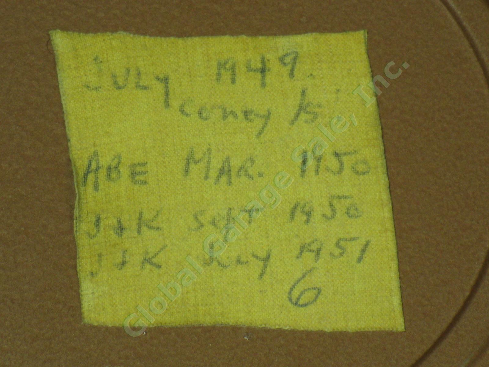 11 Vtg 1940s-1960s 16mm Home Movie Film Reels Lot 1949 Coney Island Shawanga NR! 1